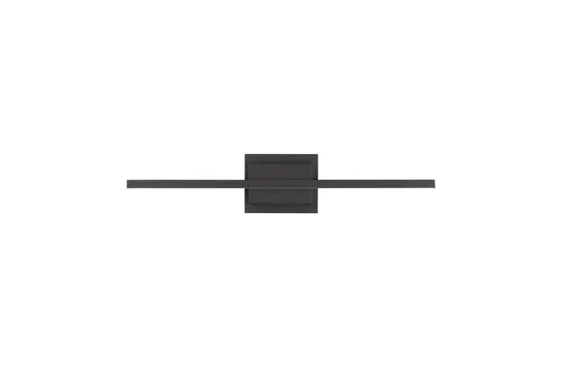 B-Ware Nova Luce Wandleuchte Wandlampe Azure Led Schwarz Warmweiß 60,5 Cm 12,5 W Lampe
