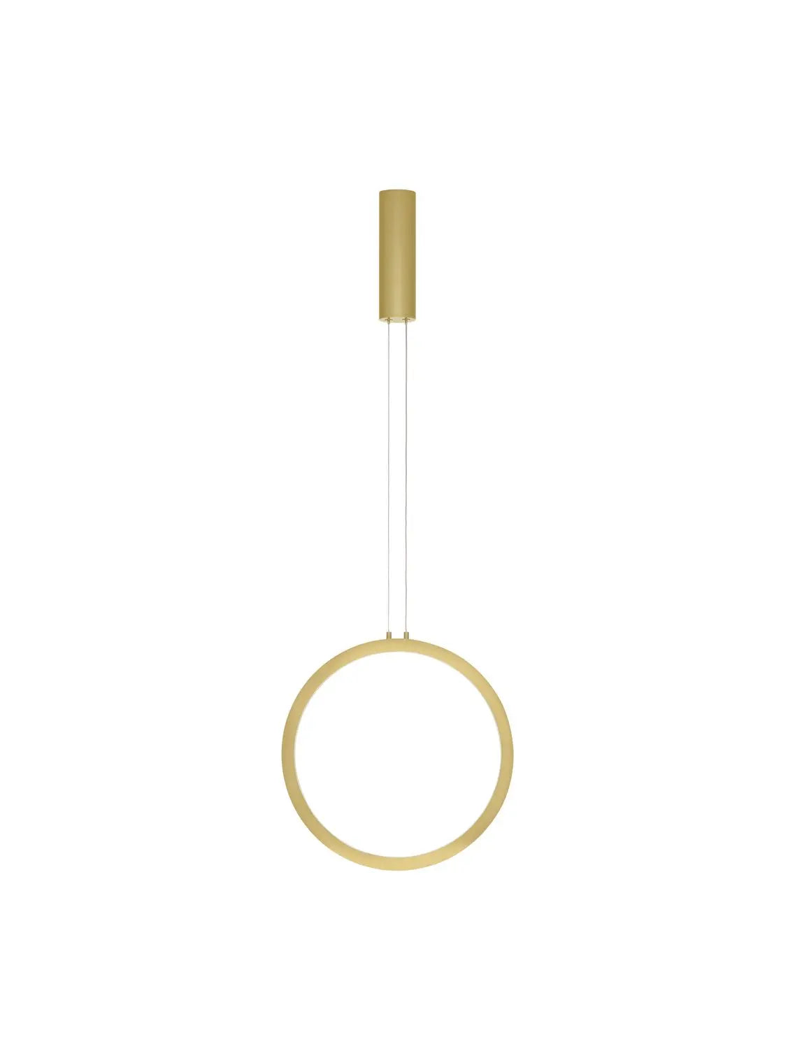B-Ware Nova Luce Pendelleuchte Hängeleuchte Change Led Messing Warmweiß Dimmbar 39,5 Cm