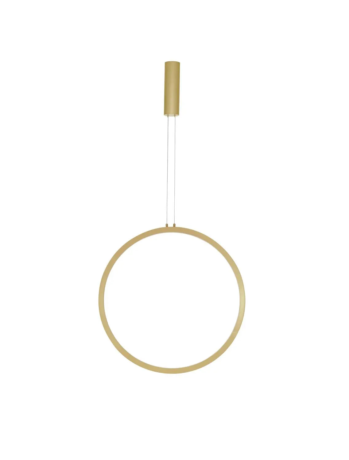 B-Ware Nova Luce Pendelleuchte Hängeleuchte Change Led Messing Warmweiß Dimmbar 60 Cm