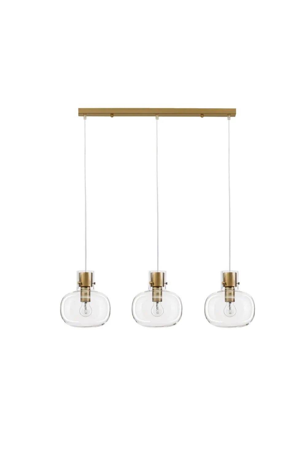 B-Ware Nova Luce Pendelleuchte Hängeleuchte Cinzia E27 Led 3 Flammig Gold Dimmbar Lampe