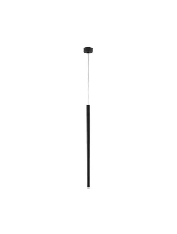 B-Ware Nova Luce Pendelleuchte Hängeleuchte Led Dandia Schwarz Warmweiß 150x8 Cm 6 W