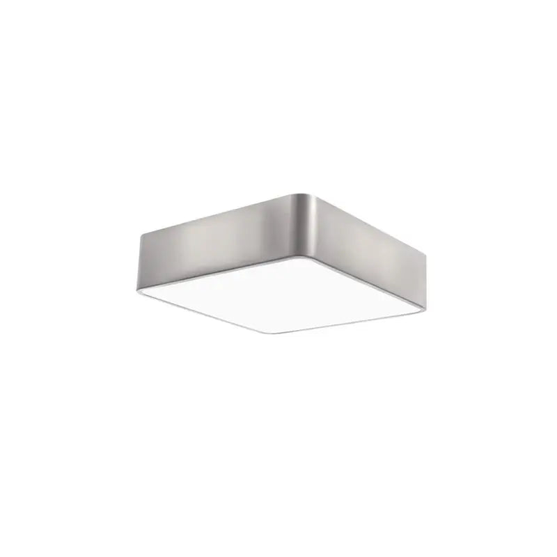 B-Ware Nova Luce Deckenleuchte Lampe Ragu Nickel E27 Led Acryl Metall Modern 36x36 Cm