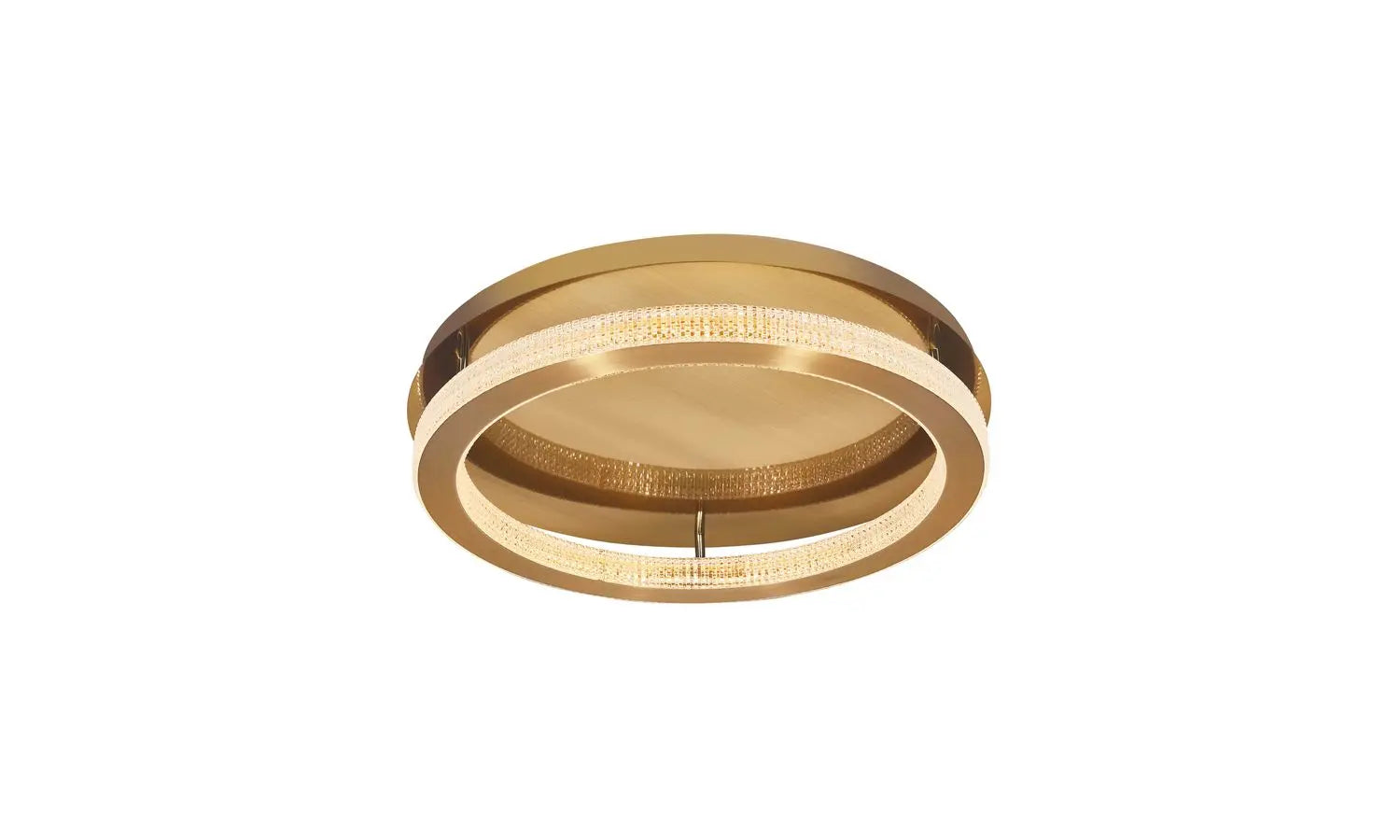 B-Ware Nova Luce Deckenleuchte Deckenlampe Led Fiore Gold Warmweiß Dimmbar Kristall