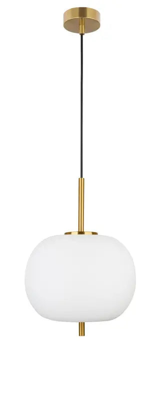 B-Ware Nova Luce Pendelleuchte Hängeleuchte Lato E27 Led Gold Glas Metall Dimmbar 30 Cm