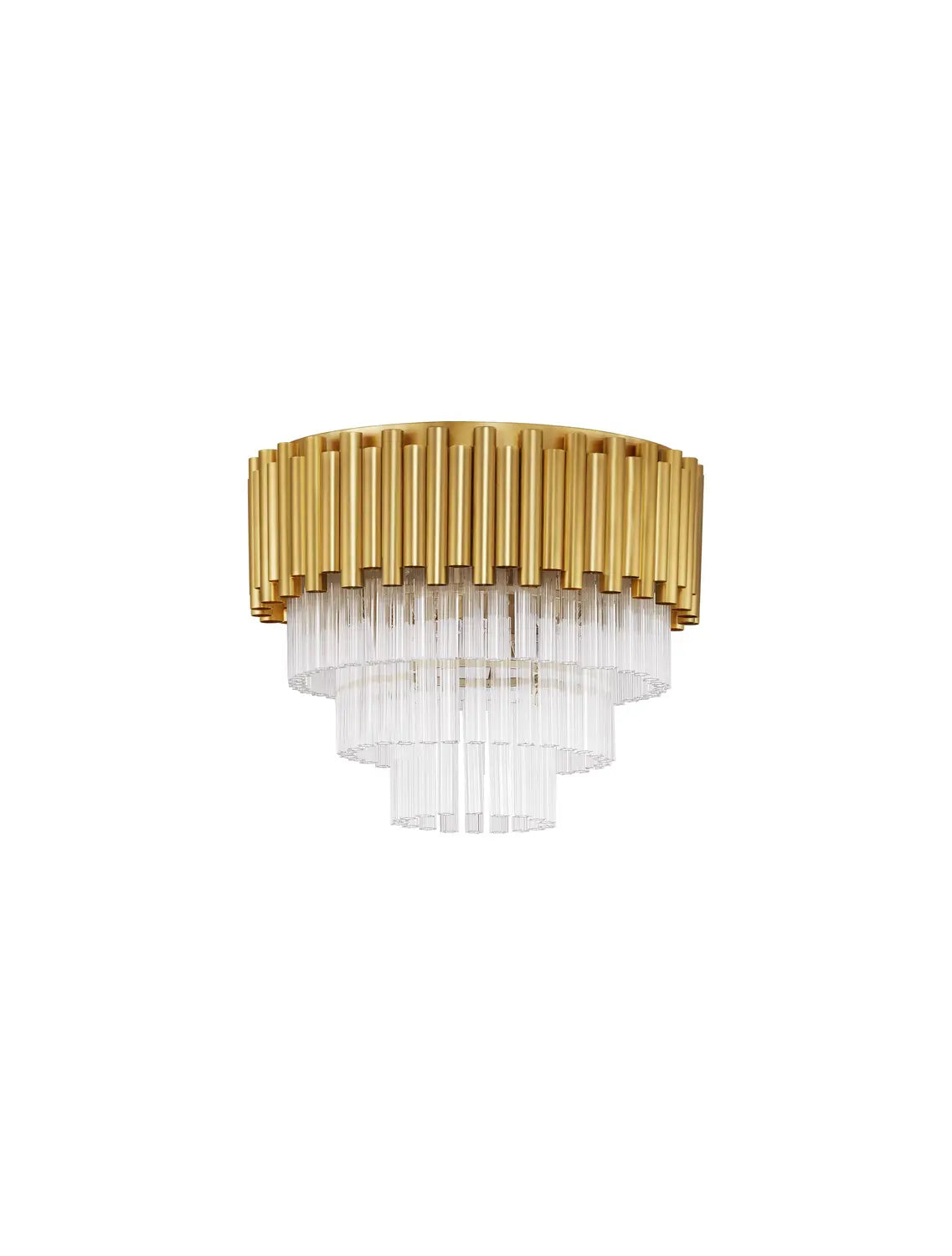 B-Ware Nova Luce Deckenleuchte Deckenlampe Magnolia Gold E14 Led 5fach Dimmbar Lampe