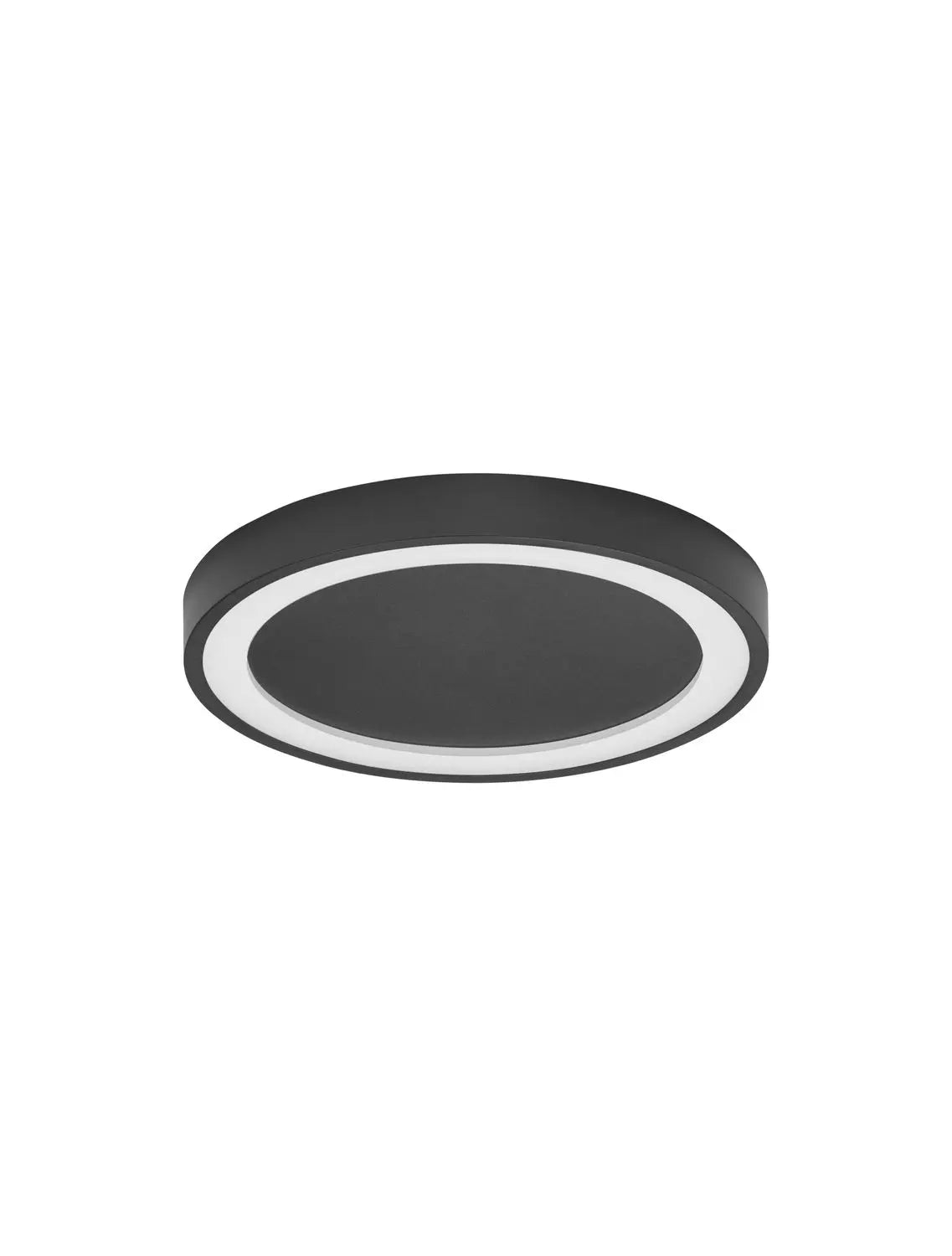 B-Ware Nova Luce Deckenleuchte Deckenlampe Led Nodi Schwarz Warmweiß 30 W 45 Cm Lampe