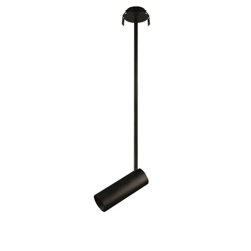 B-Ware Nova Luce Pendelleuchte Hängelampe Brando Aluminium Schwarz Led Gu10 Led Einbau