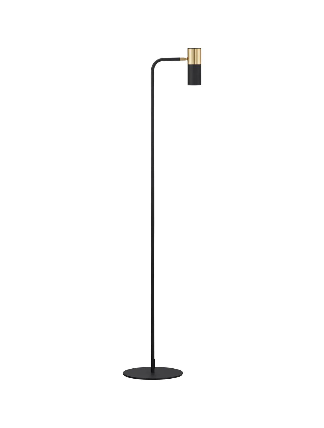 B-Ware Nova Luce Stehlampe Standleuchte Pongo Gu10 Led Schwarz Dimmbar Leuchte 135 Cm