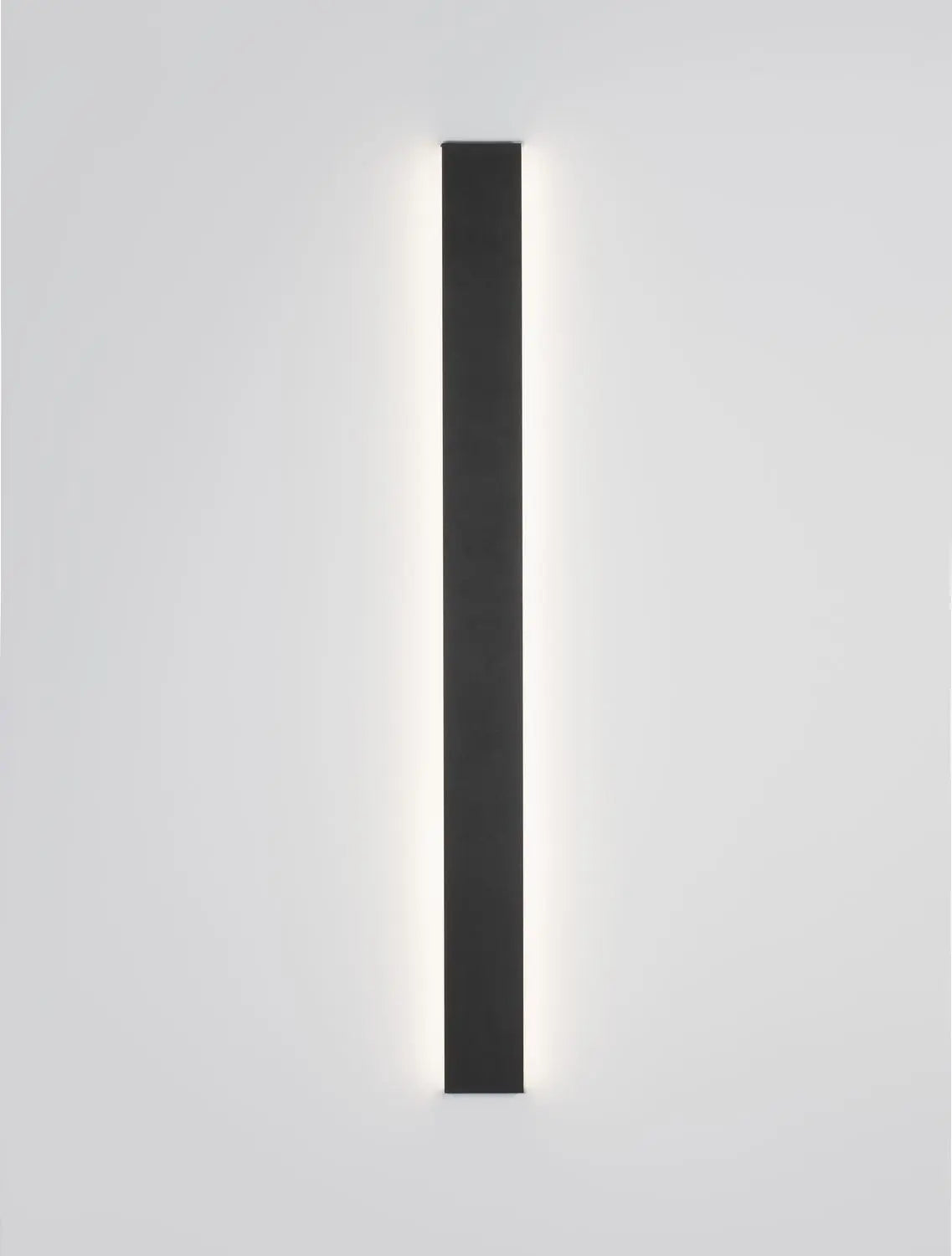 B-Ware Nova Luce Wandleuchte Wandlampe Seline Led Schwarz Warmweiß Aluminium 90 Cm 36 W