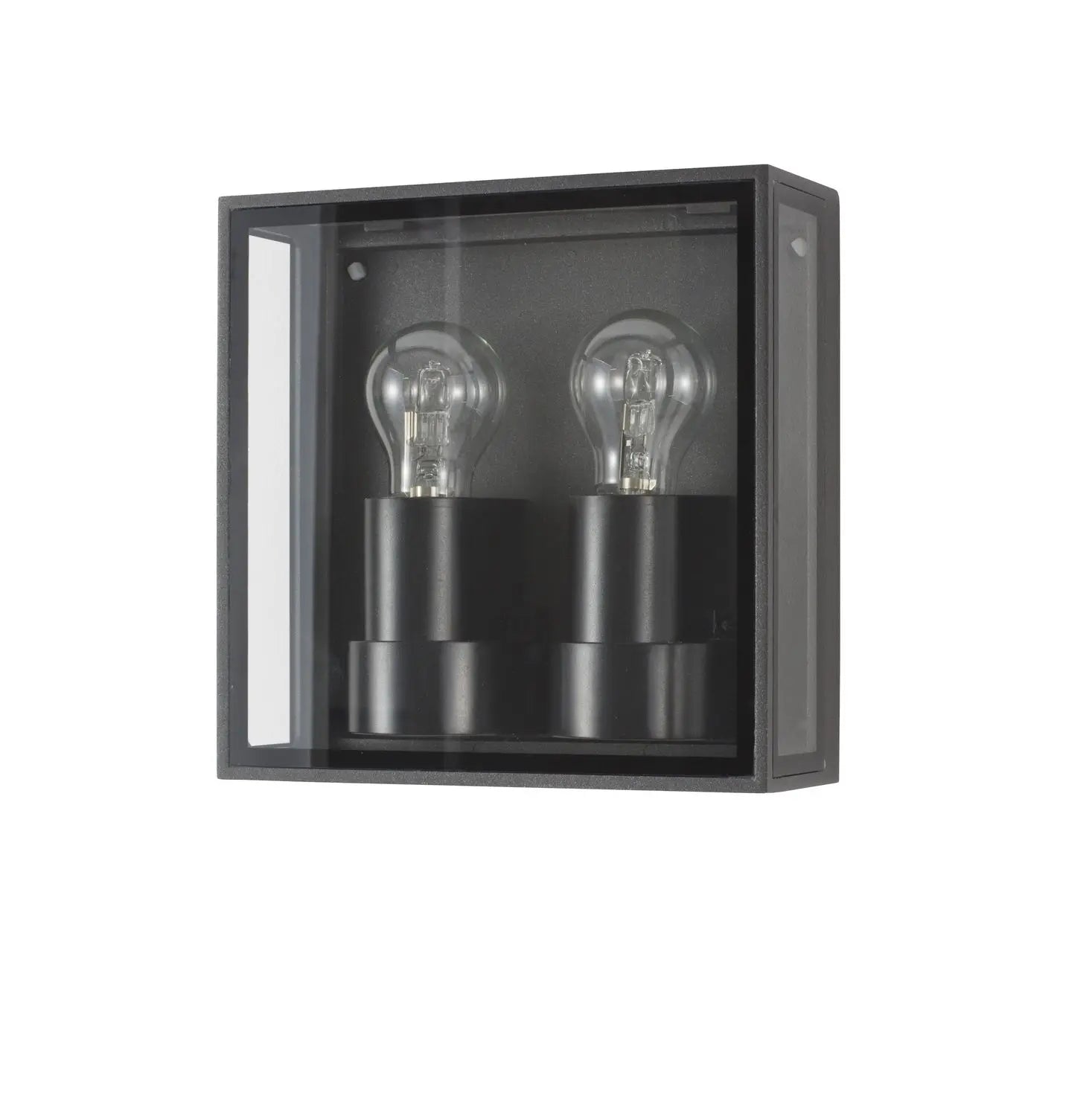 B-Ware Nova Luce Wandleuchte Wandlampe Sorren Außenleuchte E27 Led Anthrazit Dimmbar