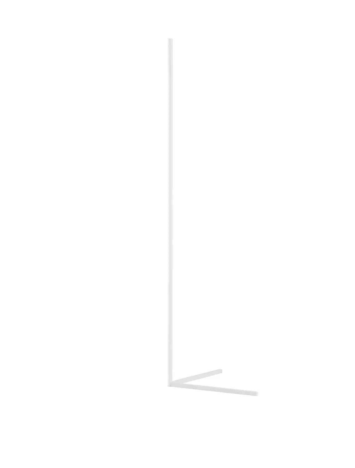 B-Ware Nova Luce Stehlampe Standleuchte Led V Line Weiß Warmweiß Dimmbar Wohnzimmer 18 W