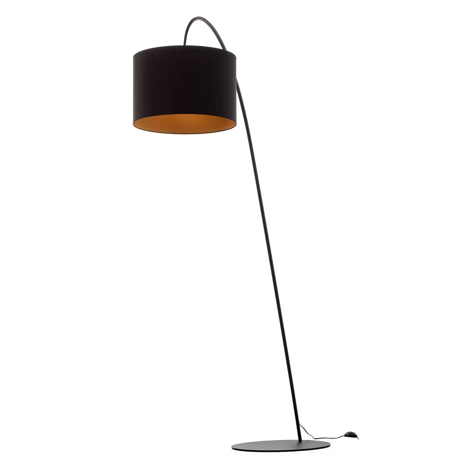B-Ware Nowodvorski Lighting Bogenlampe Alice Innenleuchte Innenlampe E27 Schwarz Gold