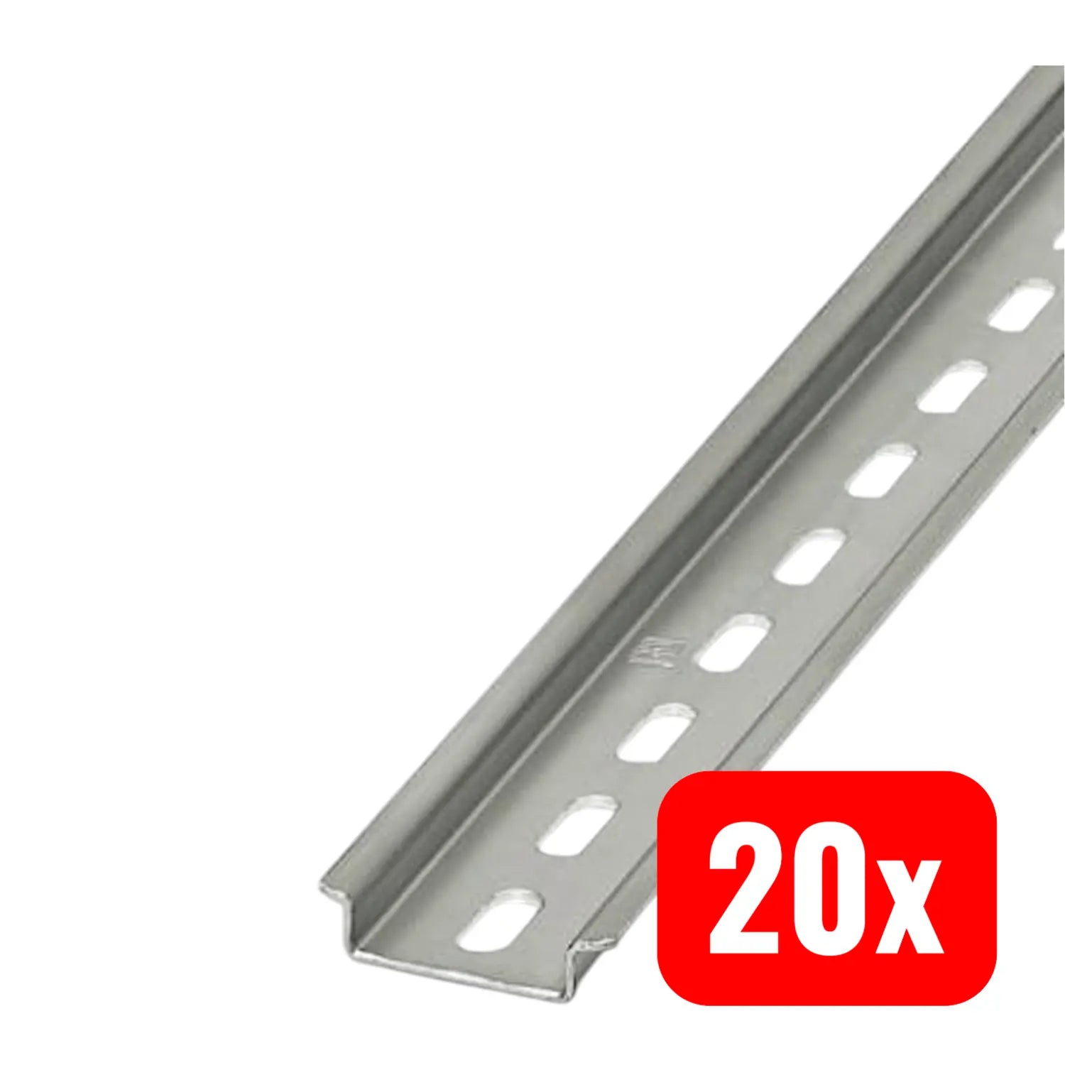B-Ware Phoenix Contact Tragschiene Gelocht Ns 35/ 7,5 Perf 755mm Hutschiene 20 Stück