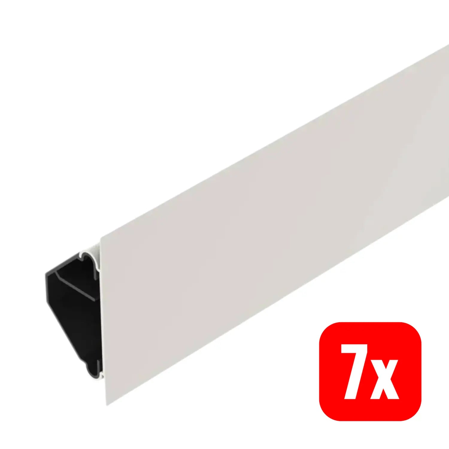 B-Ware Obo Bettermann Kabelkanal Kabelschacht Kunststoff Weiß 2000 X 80 X 50 Mm 7 Stück