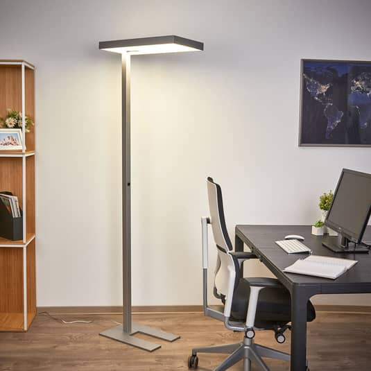B-Ware Arcchio Office Led Stehlampe Quirin Alu, 110 W 4.000 K Lampe Leuchte Stehleuchte