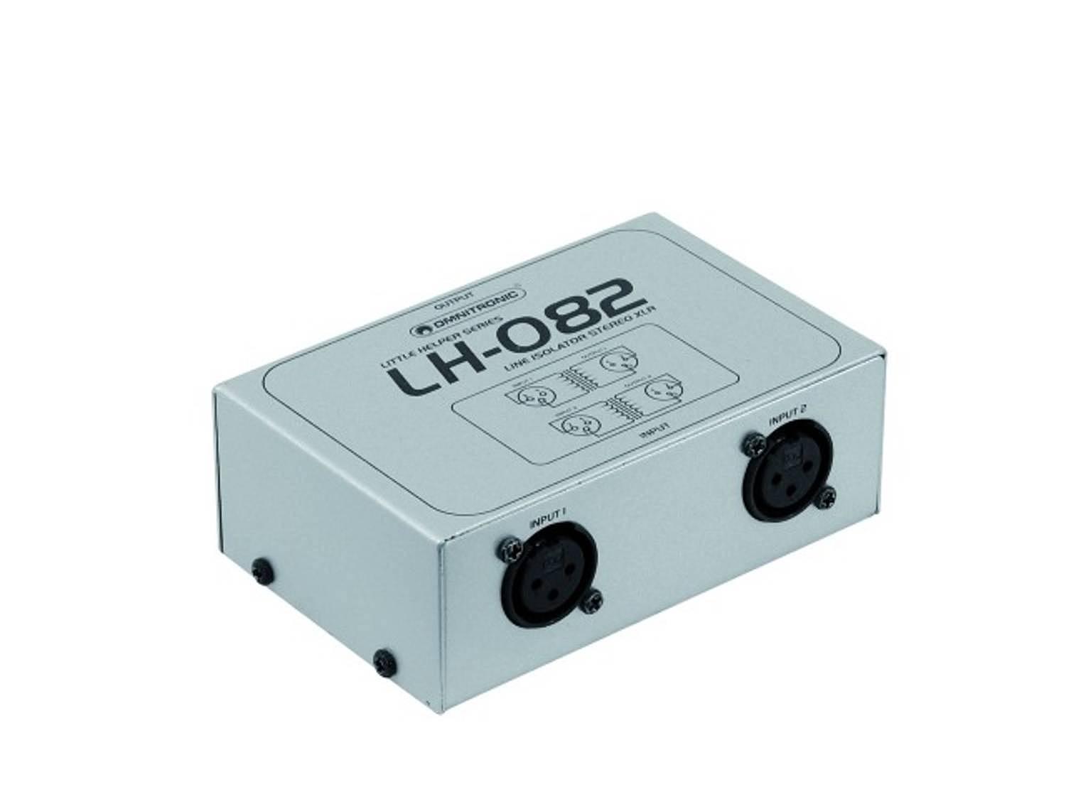 B-Ware Omnitronic Lh 082 Stereo Line Isolator 110 X 75 X 40 Mm