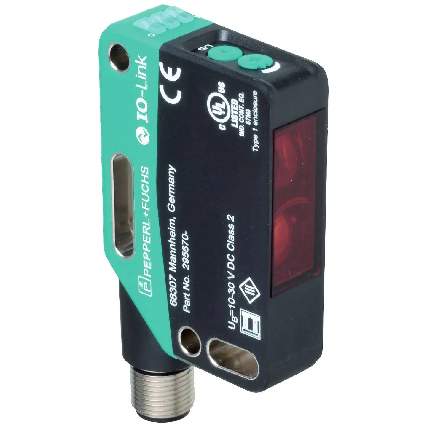 B-Ware Pepperl+Fuchs Abstandssensor Distanzsensor Omt300 R201 Uep Io V1 Led Rot Ip67
