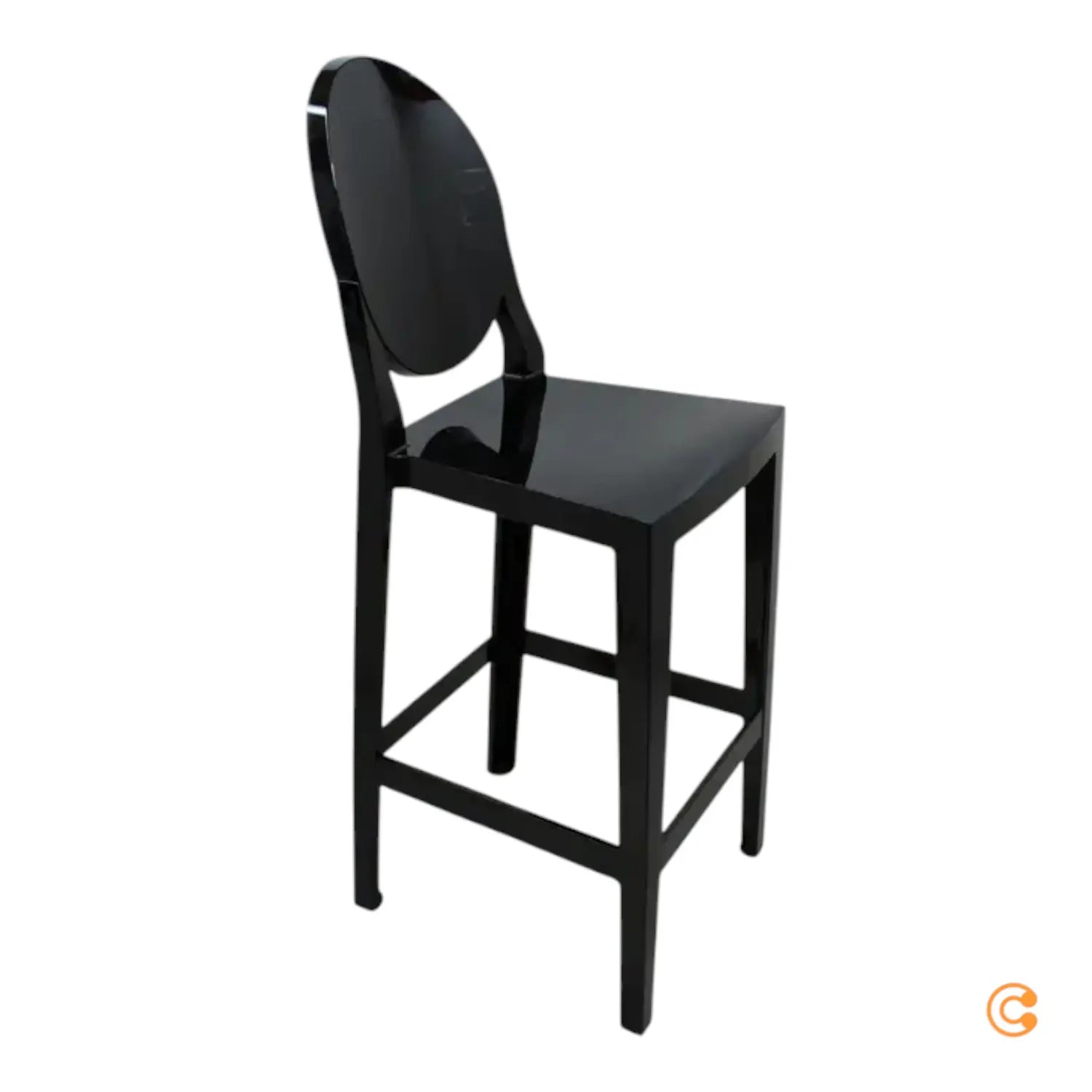 B-Ware Kartell One More Barhocker H75 Schwarz Siehe Text/Foto