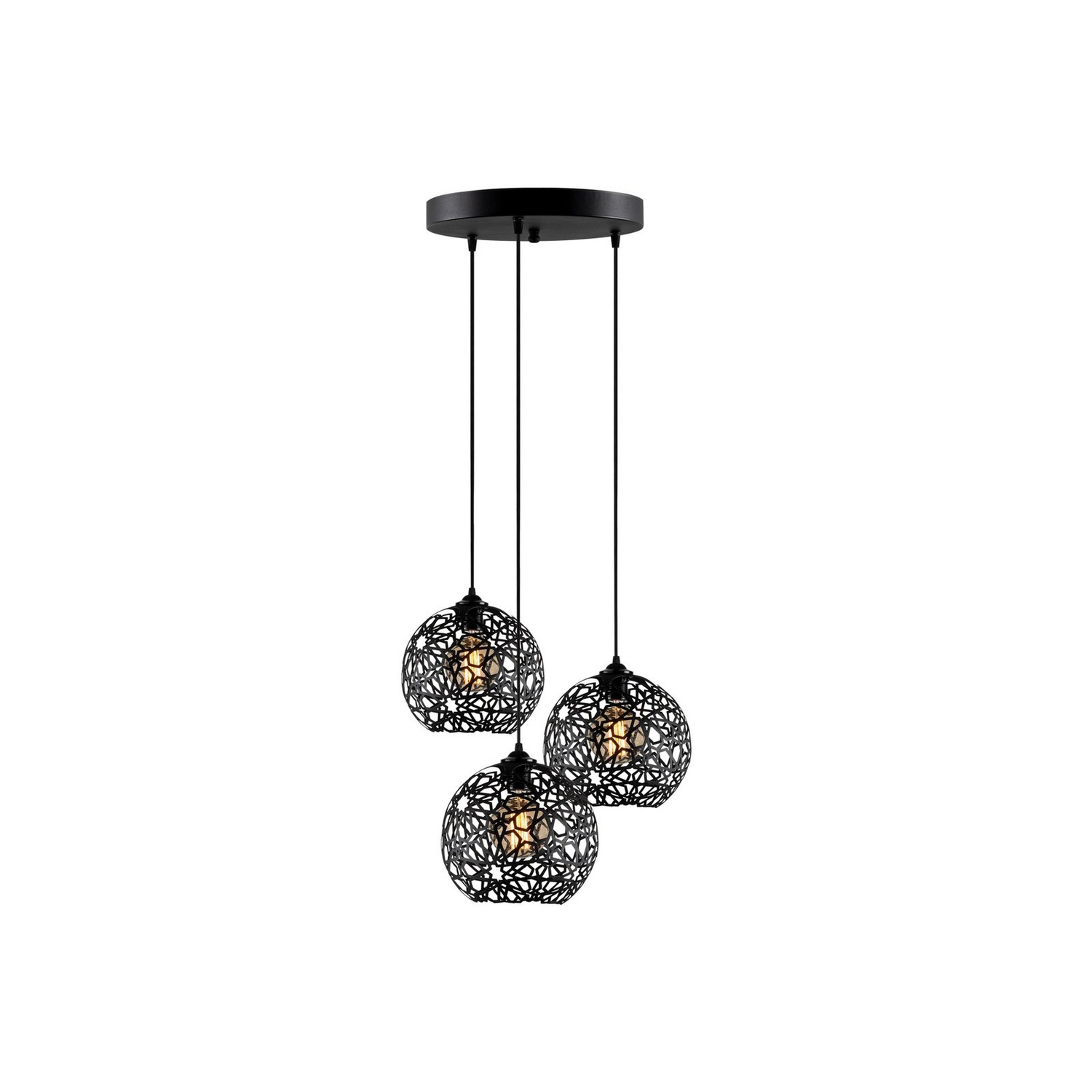 B-Ware Opviq Fellini Mr 787 Rondell Hängelampe Hängeleuchte Lampe Leuchte Pendelleuc135