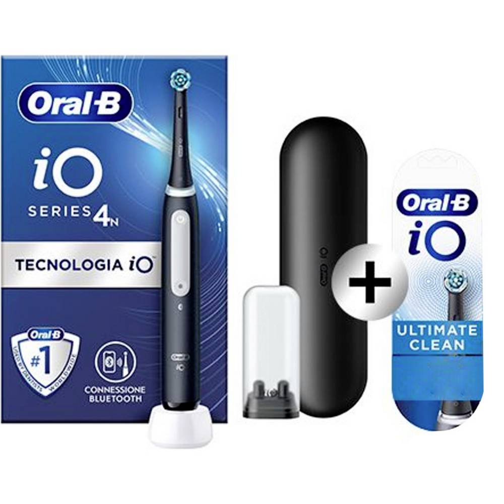 B-Ware Oral B I O Series 4 N 414728 Elektrische Zahnbürste Rotierend/Oszilierend Schwarz