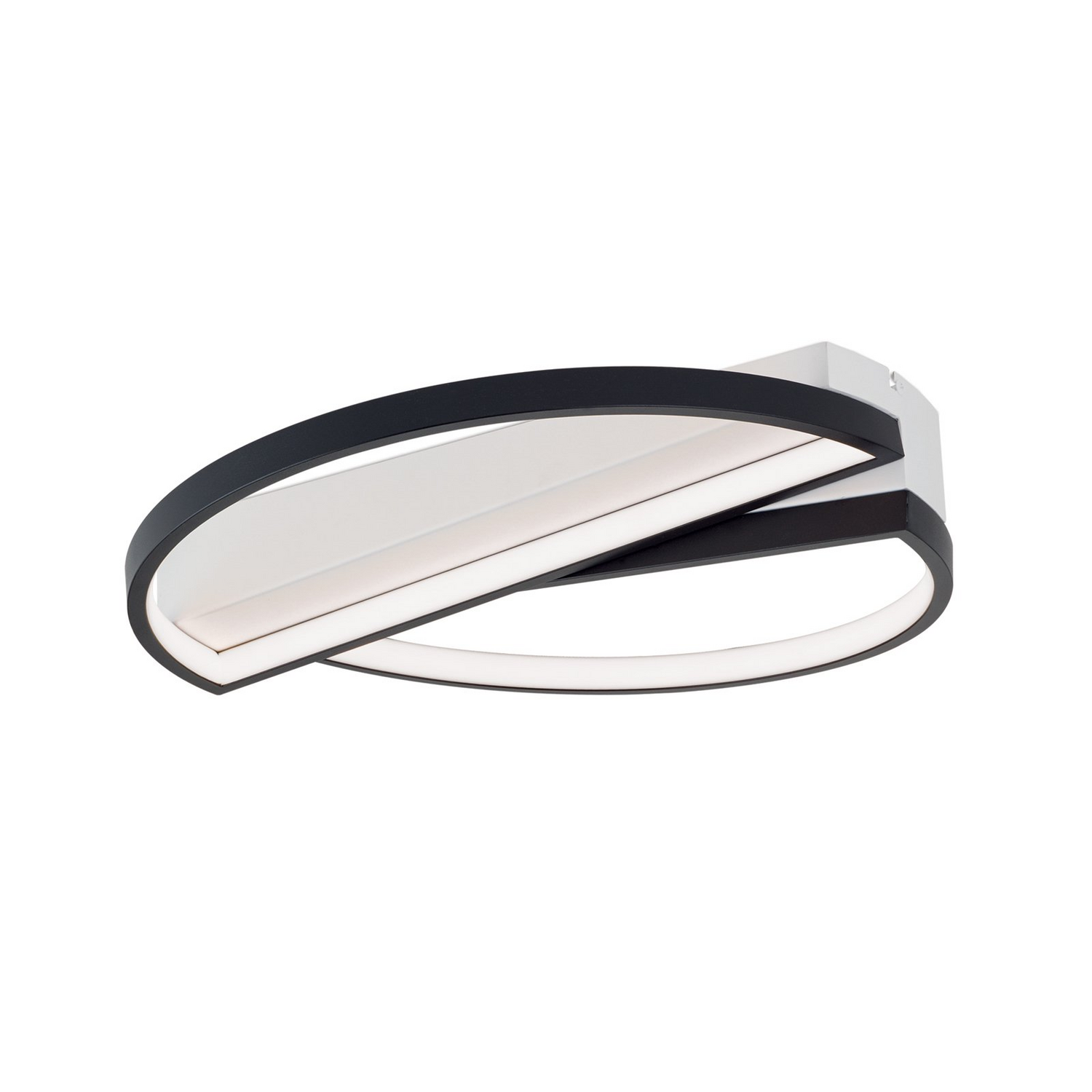 B-Ware Orion Led Deckenlampe Olga Lampe Leuchte Beleuchtung Schwarz Weiß Modernes
