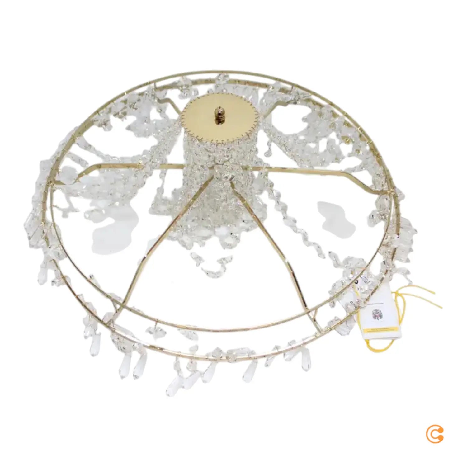 B-Ware Orion Kristalldeckenleuchte Leuchte Sherata Gold Deckenlampe Siehe Text/Foto