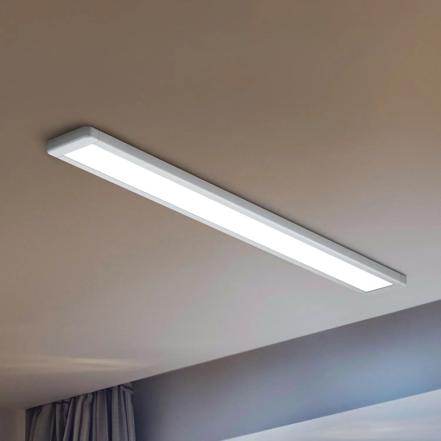 B-Ware Osram Deckenleuchte Lichtleiste Led Weiß Aluminium Office Line 122 Cm 4000 K522