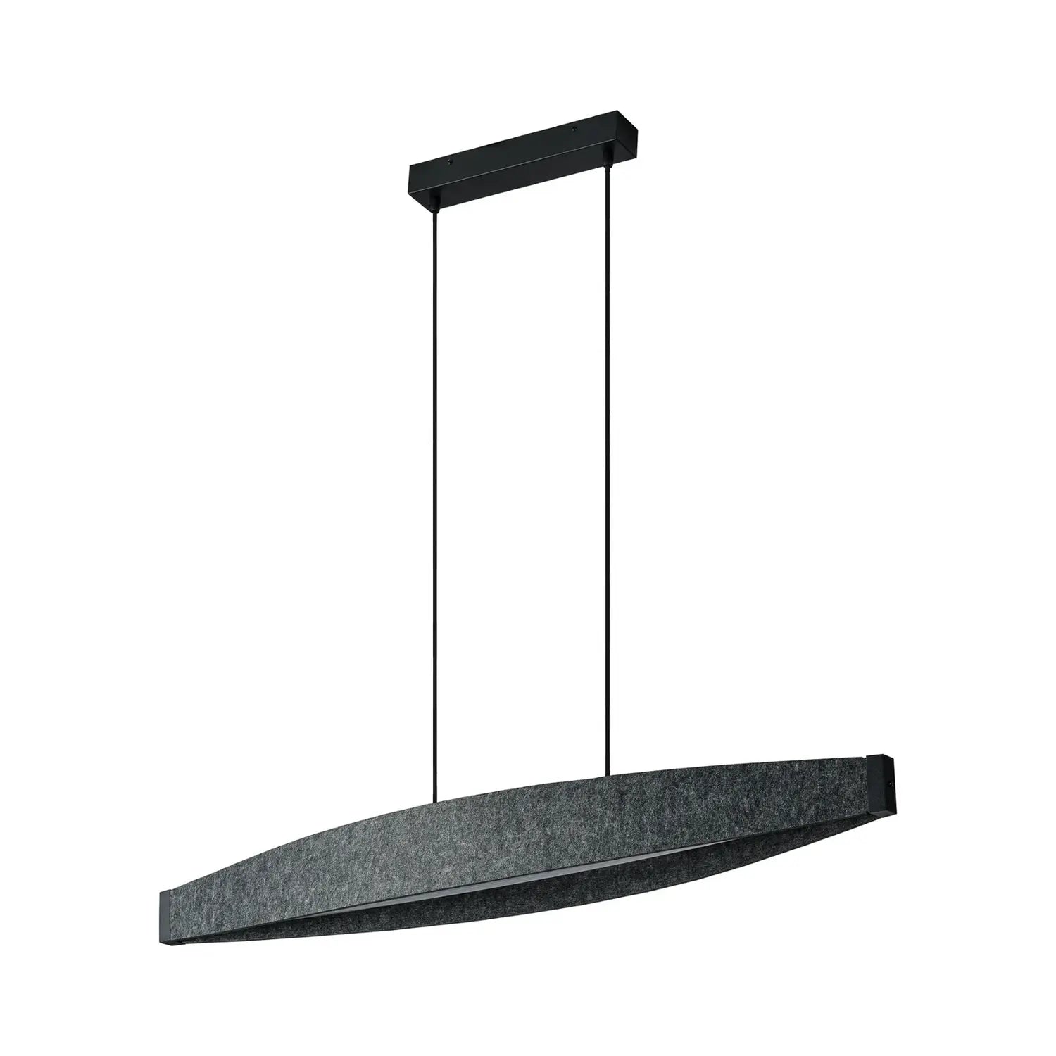 B-Ware Osram Led Hängelampe Pendelleuchte Lampen Decor Flat Felt Grau Filz 3000 K