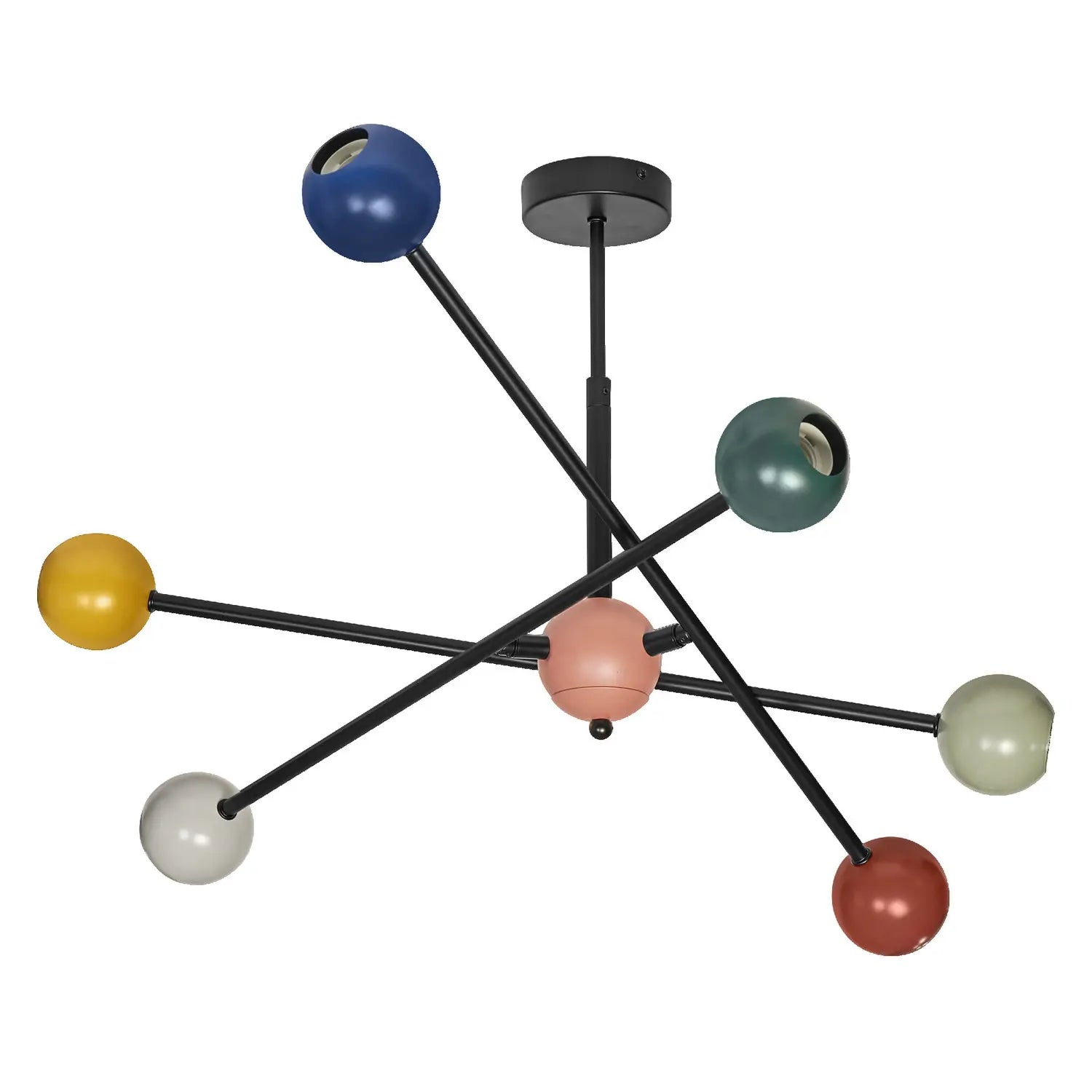 B-Ware Osram Pendelleuchte Hängeleuchte Decor Bubble Multicolor E27 Stahl Bunt