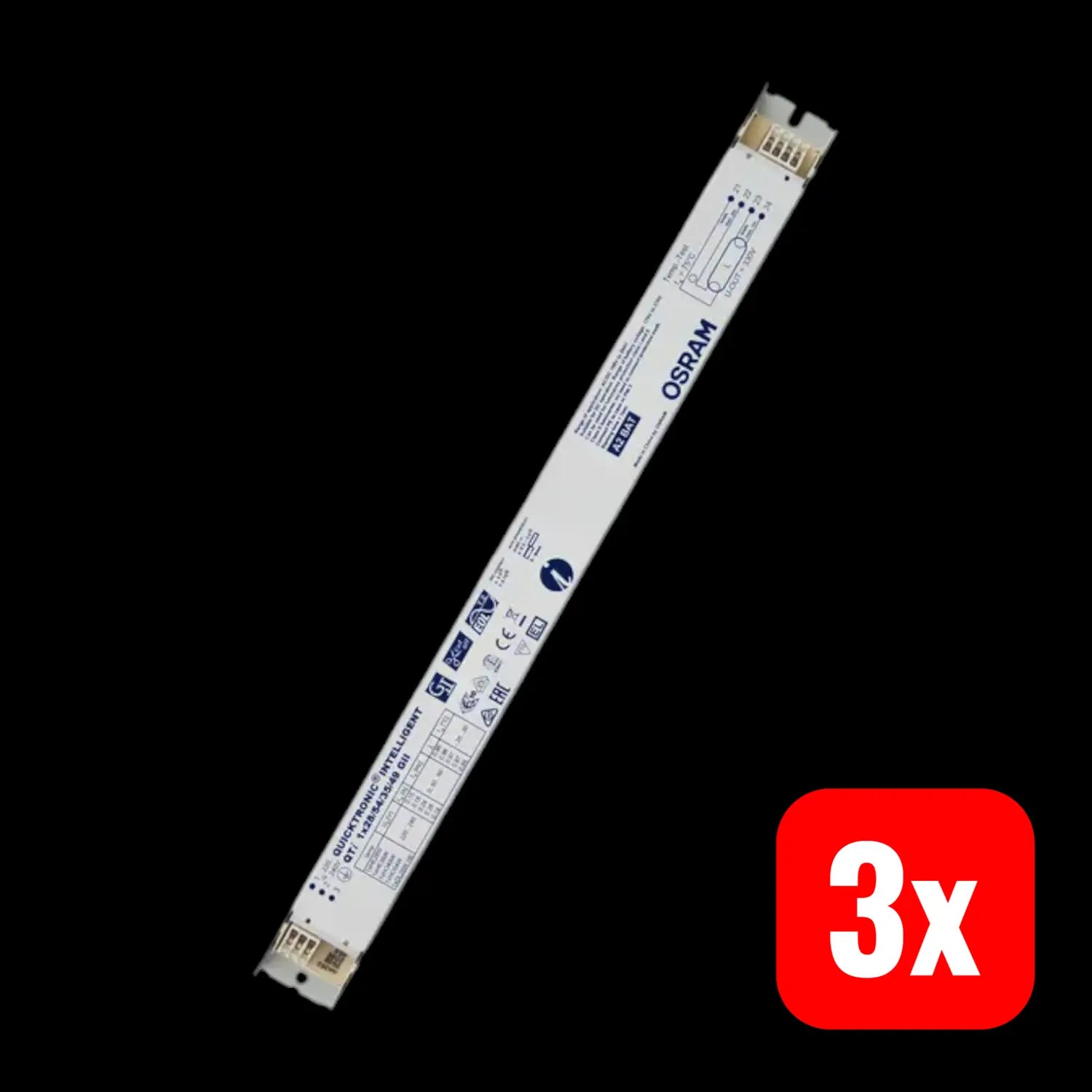 B-Ware Osram Vorschaltgerät Betriebsgerät T5 1x28 54 35 49 Leuchtstoffröhre Q Ti 3 Stück
