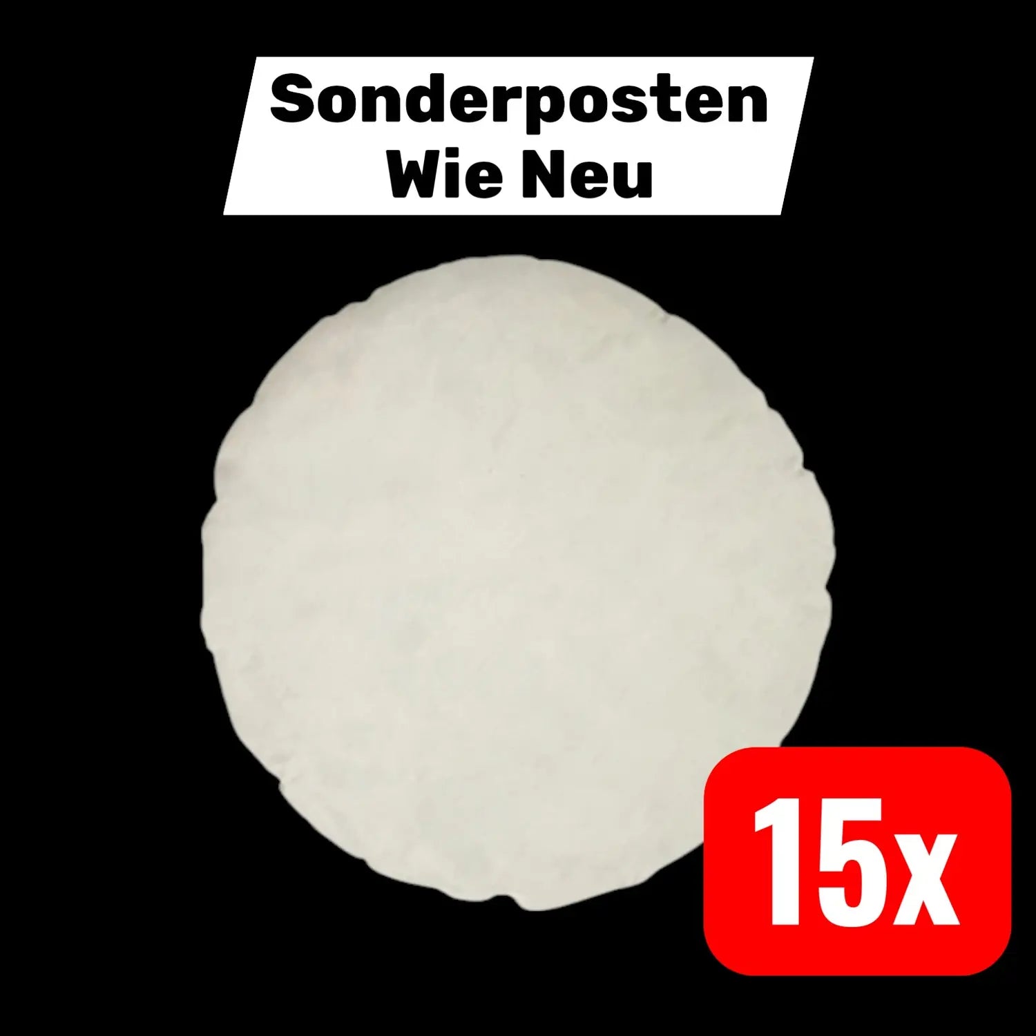 B-Ware Oyoy Living Kissen Kissenfüllung Rund ø40cm Baumwolle Federn 15 Stück