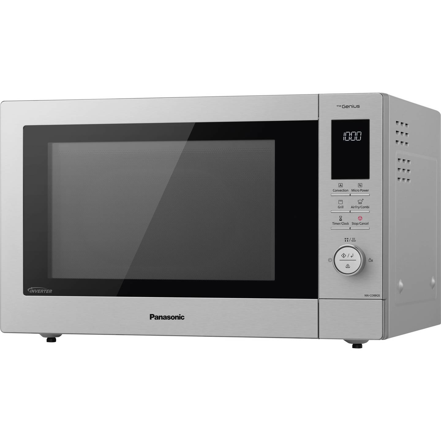 B-Ware Panasonic Nn Cd88 4in1 Kombi Mikrowelle Ofen Grill Heißluft Edelstahl