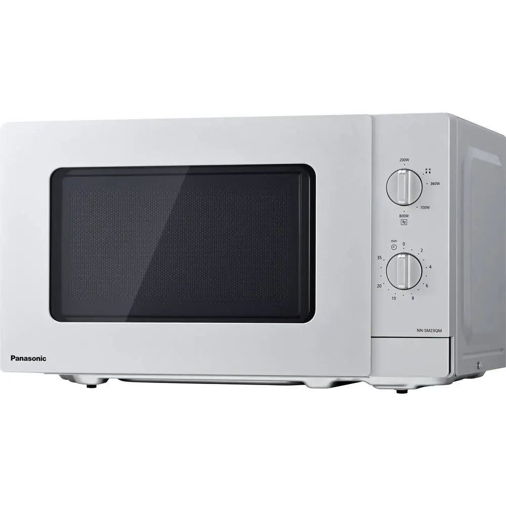 B-Ware Panasonic Mikrowelle Ofen Grillfunktion Kombi Silber Kompaktgerät 800 W 20 L