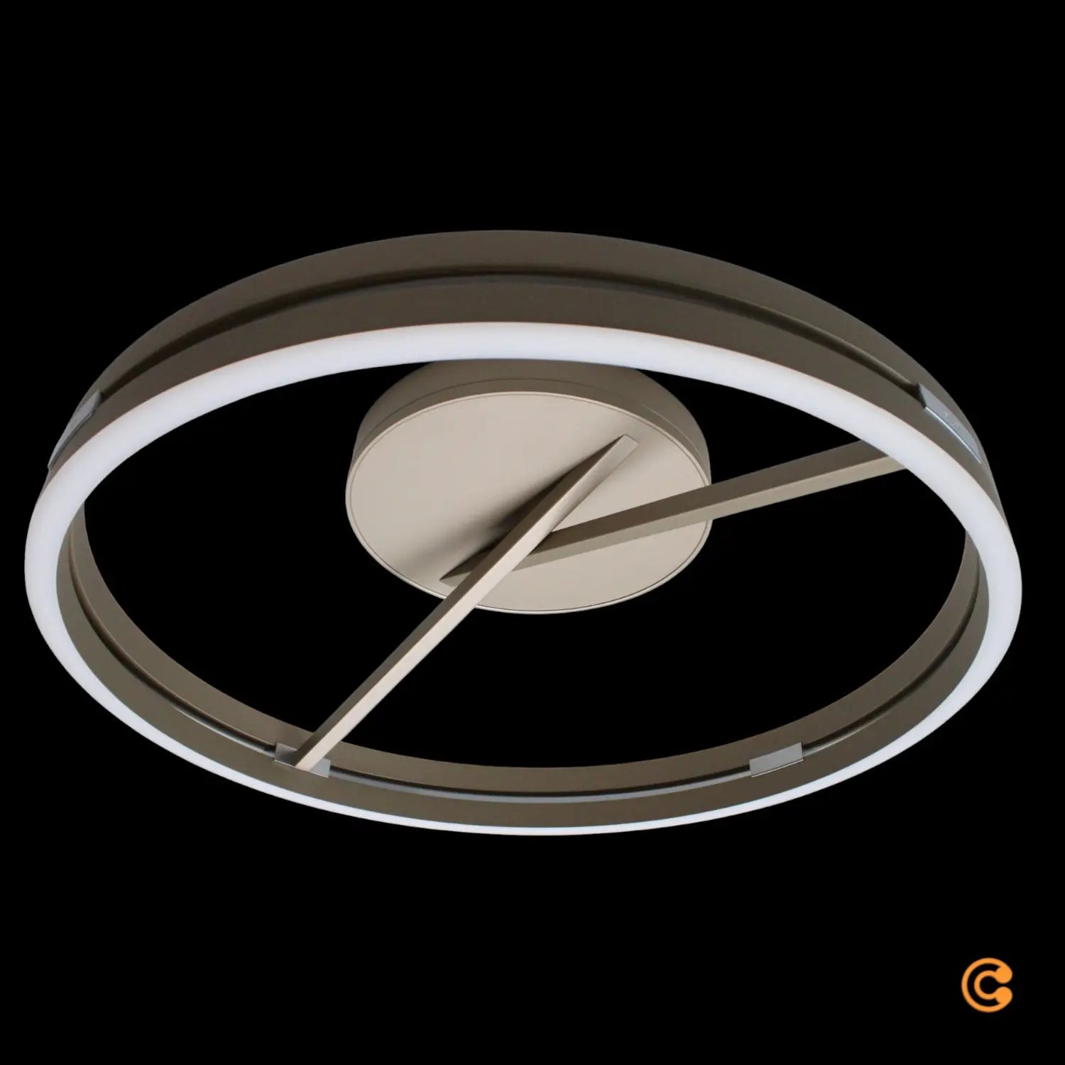 B-Ware Paul Neuhaus Deckenleuchte Lampe Pure Loop Led Braun Innen Metall Cct Leuchte