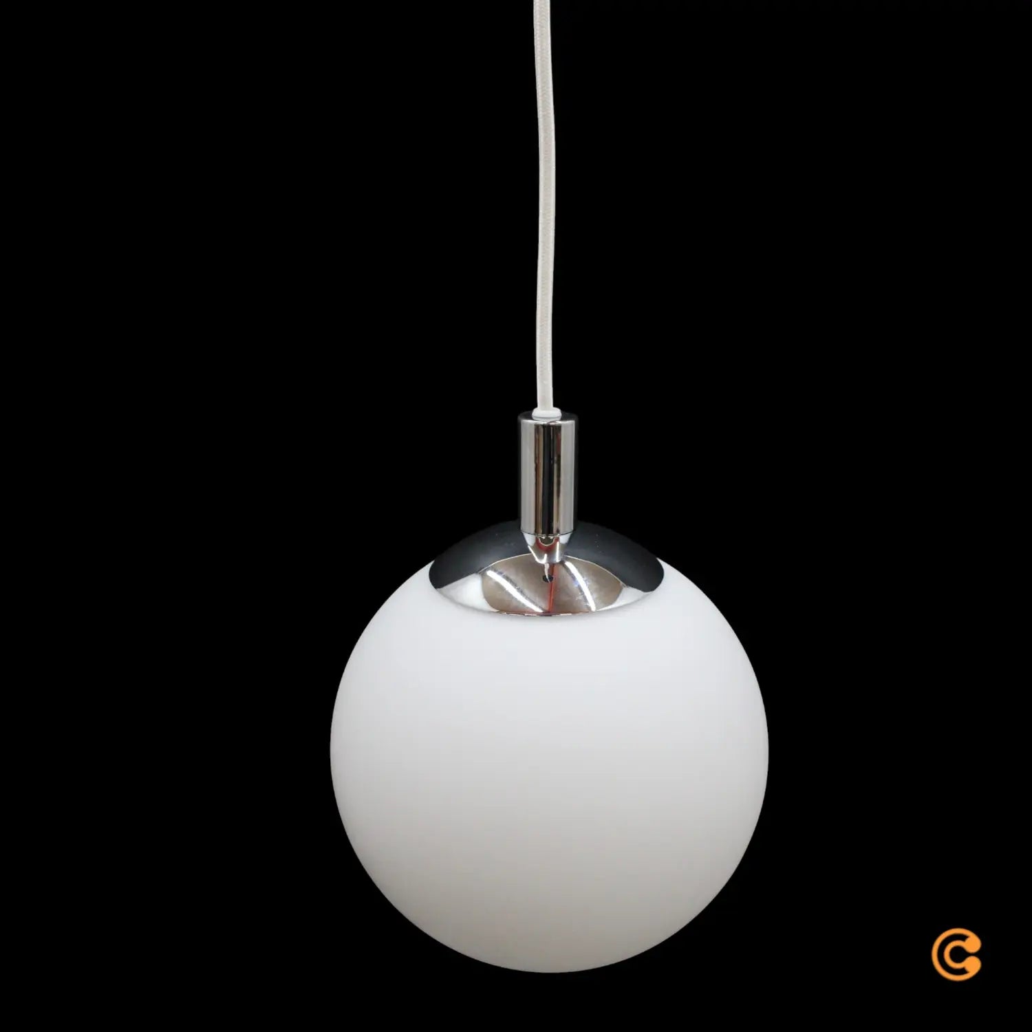 B-Ware Paulmann Pendelleuchte Hängeleuchte Globe Chrom Glas E27 Led Ip44 Badezimmer
