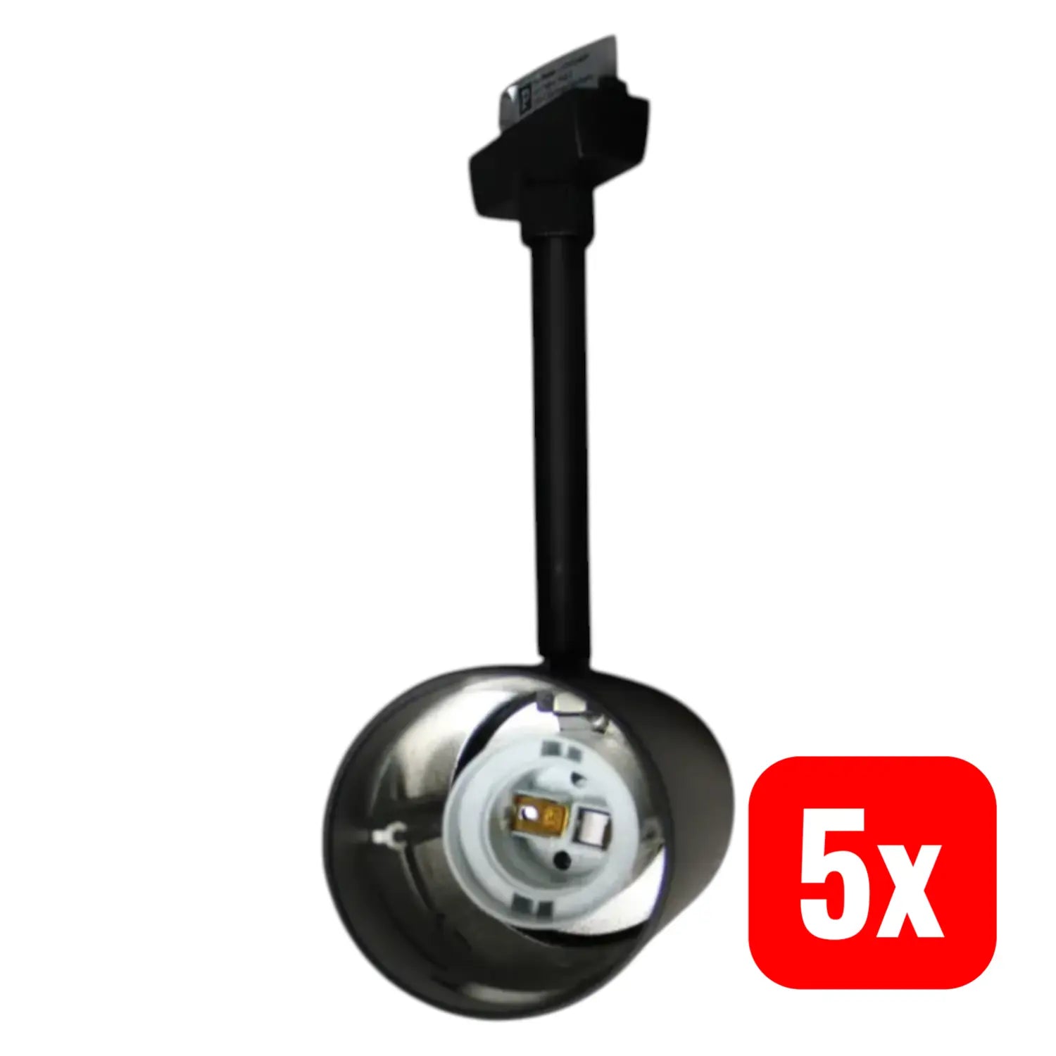 B-Ware Paulmann Spot Strahler U Rail Schwarz Matt Metall Apol Schienensystem 5 Stück