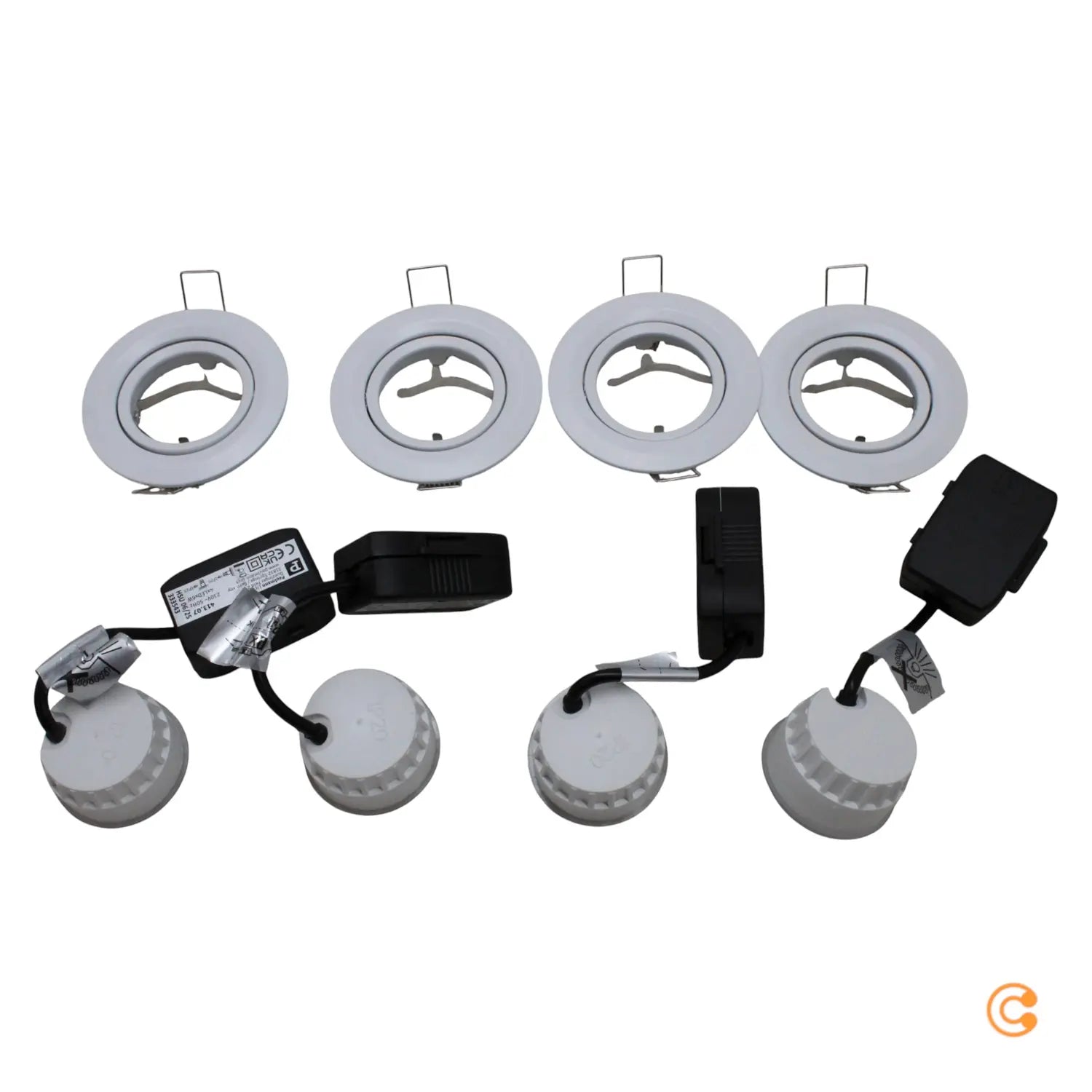 B-Ware Paulmann Einbauleuchte Strahler Set Coin Rund Weiß Led Nova 2700 K 6 W 4er Set