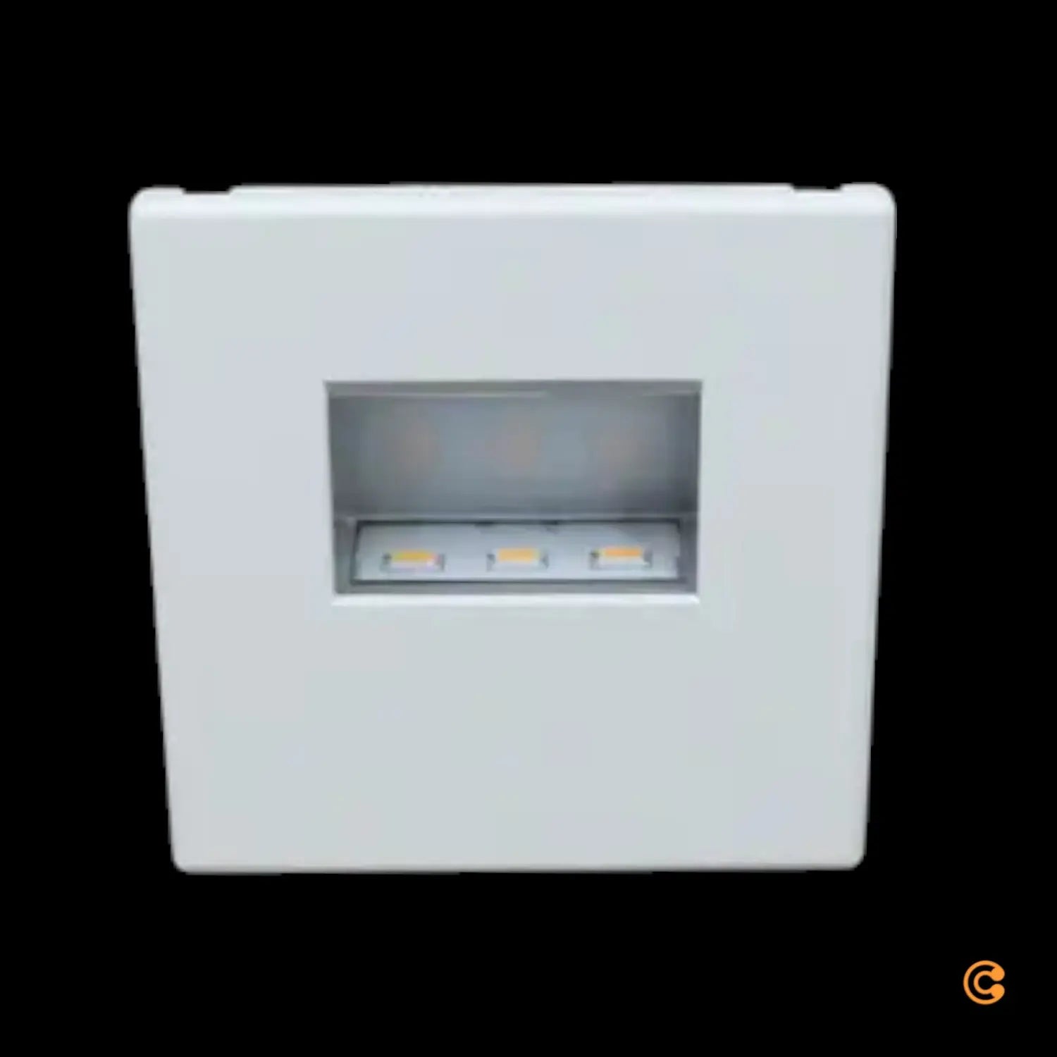 B-Ware Paulmann Led Wandeinbauleuchte Einbauleuchte Edge Quadro 80x5mm 1,2 W 230 3 Stück