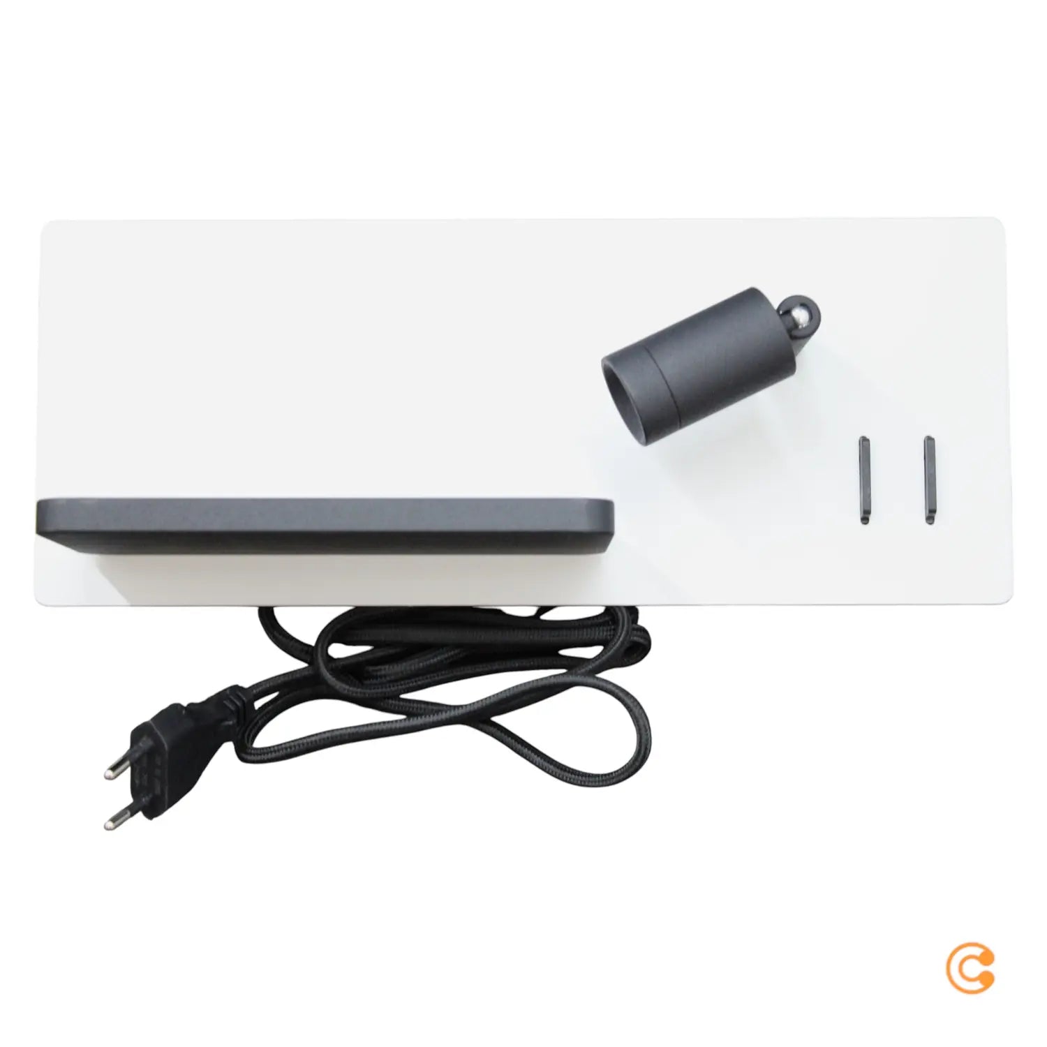 B-Ware Paulmann Wandleuchte Wandlampe Led Serra Leselicht Usb C Weiß Schwarz Metall