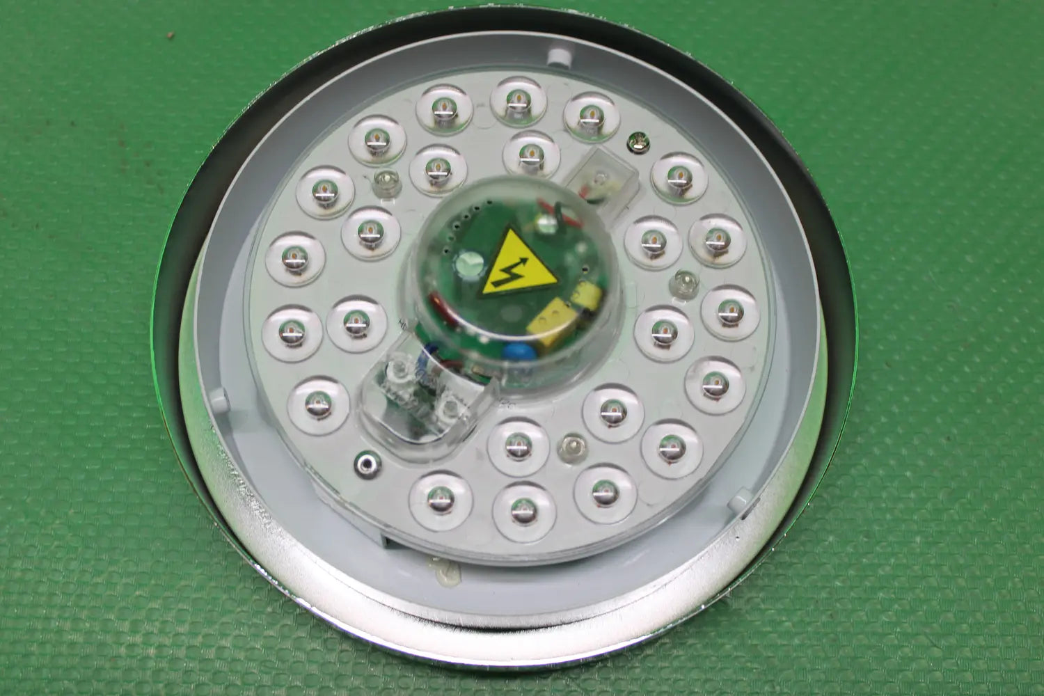 B-Ware Paulmann Led Deckenleuchte Led Chrom Ip44 25cm Metall Warmweiß Siehe Text/Foto