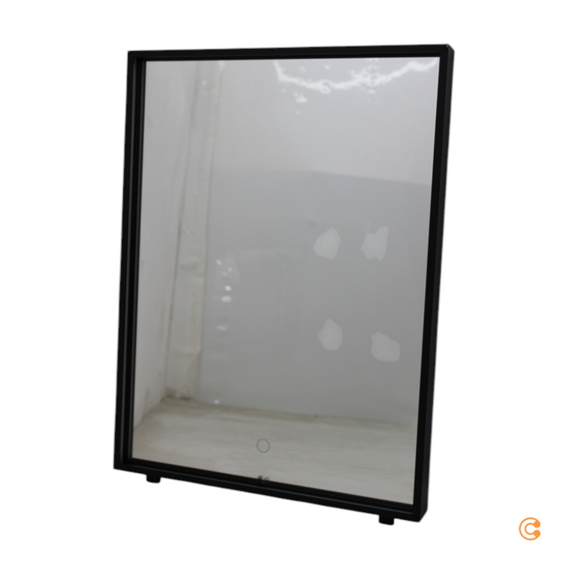 B-Ware Paulmann Miro Led Wandspiegel Spiegel Cct 62x45 Backlight Schwarz Metall