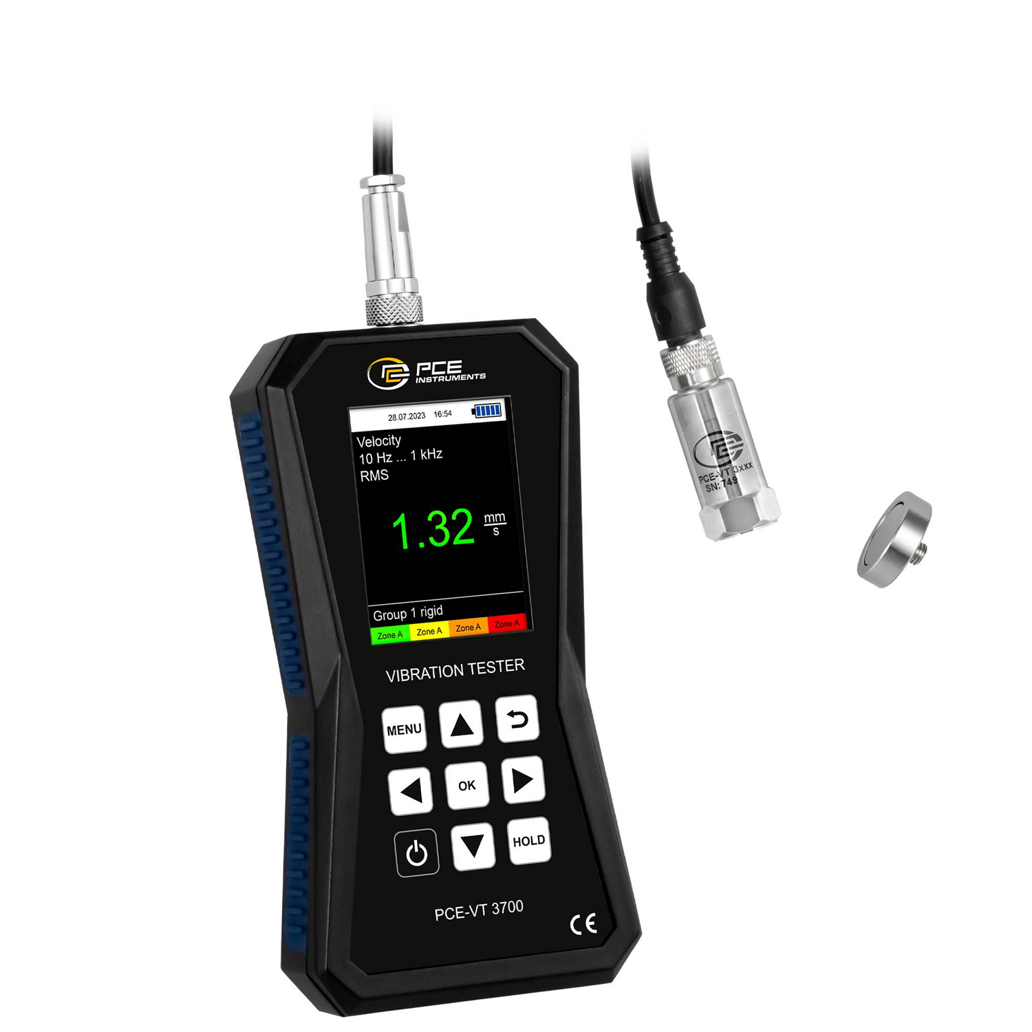 B-Ware Pce Instruments Schwingungsmesser Pce Vt 3700 Messgerät Prüfgerät Siehe Text