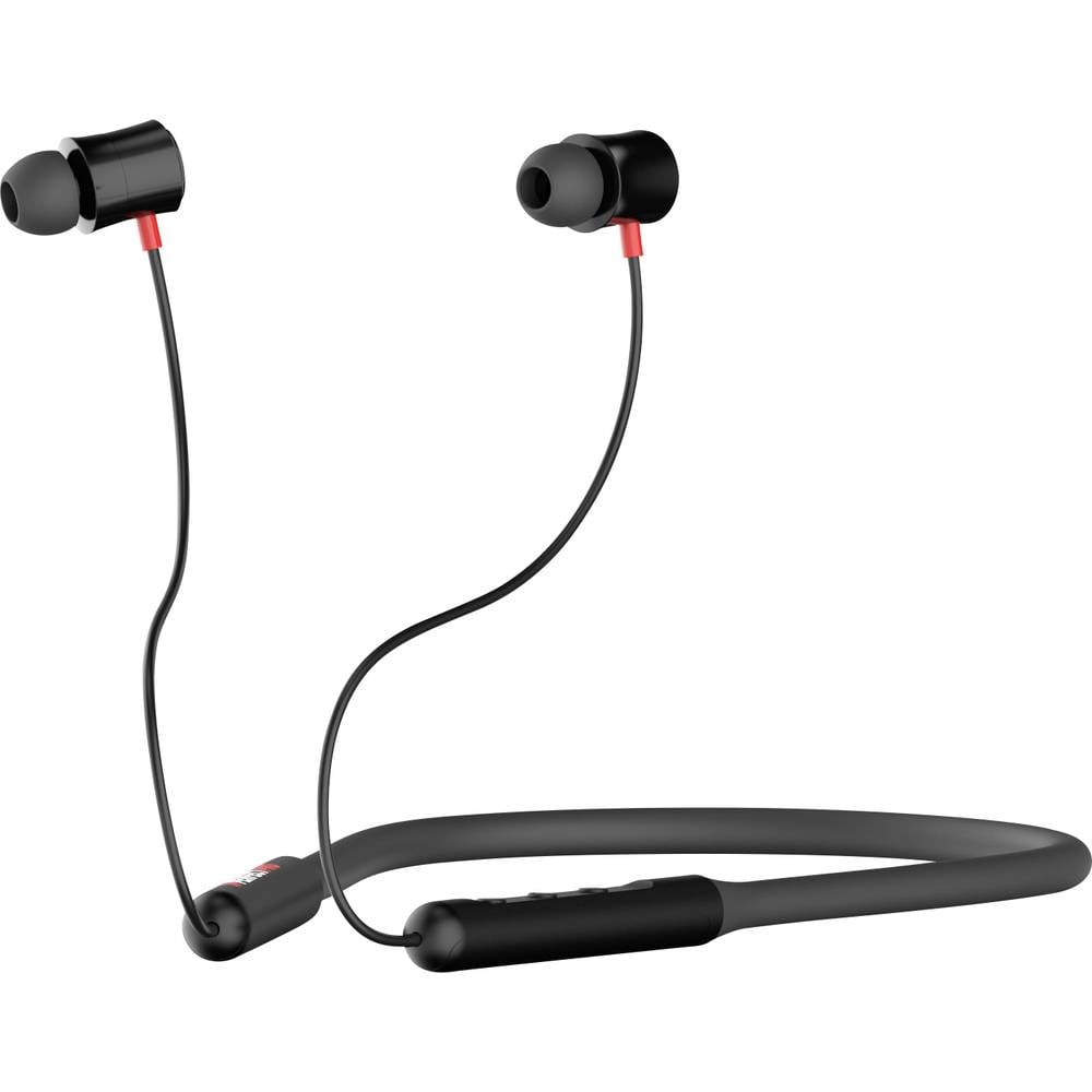 B-Ware Perfect Pro Earbuds Headset In Ear Bluetooth Kopfhörer Nackenbügel Schwarz