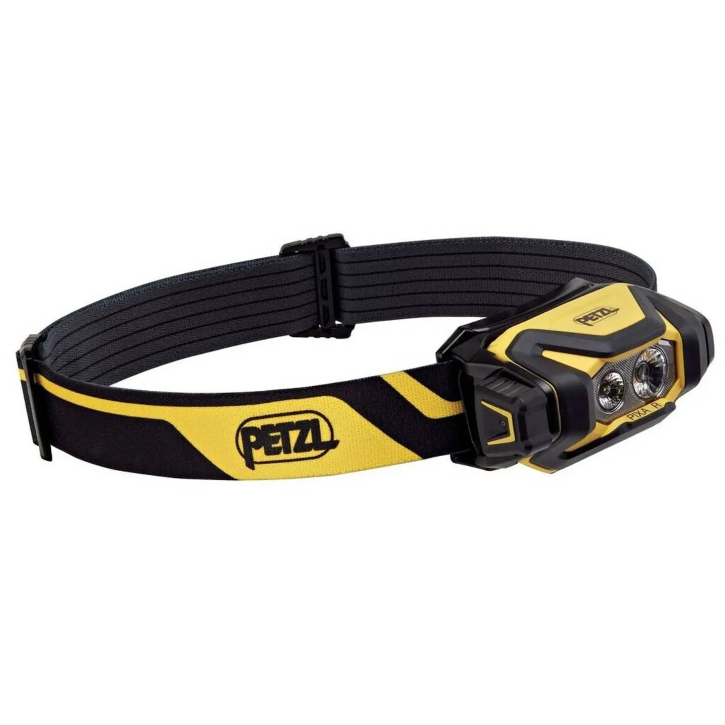 B-Ware Petzl Stirnlampe Kopflampe Pixa R Lampe Schwarz Gelb Arbeitsleuchte Outdoor