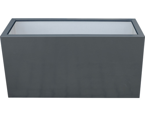 B-Ware Palatino Pflanzkübel Lotte Blumenkasten Metall Anthrazit 150 X 40 X 50 Cm