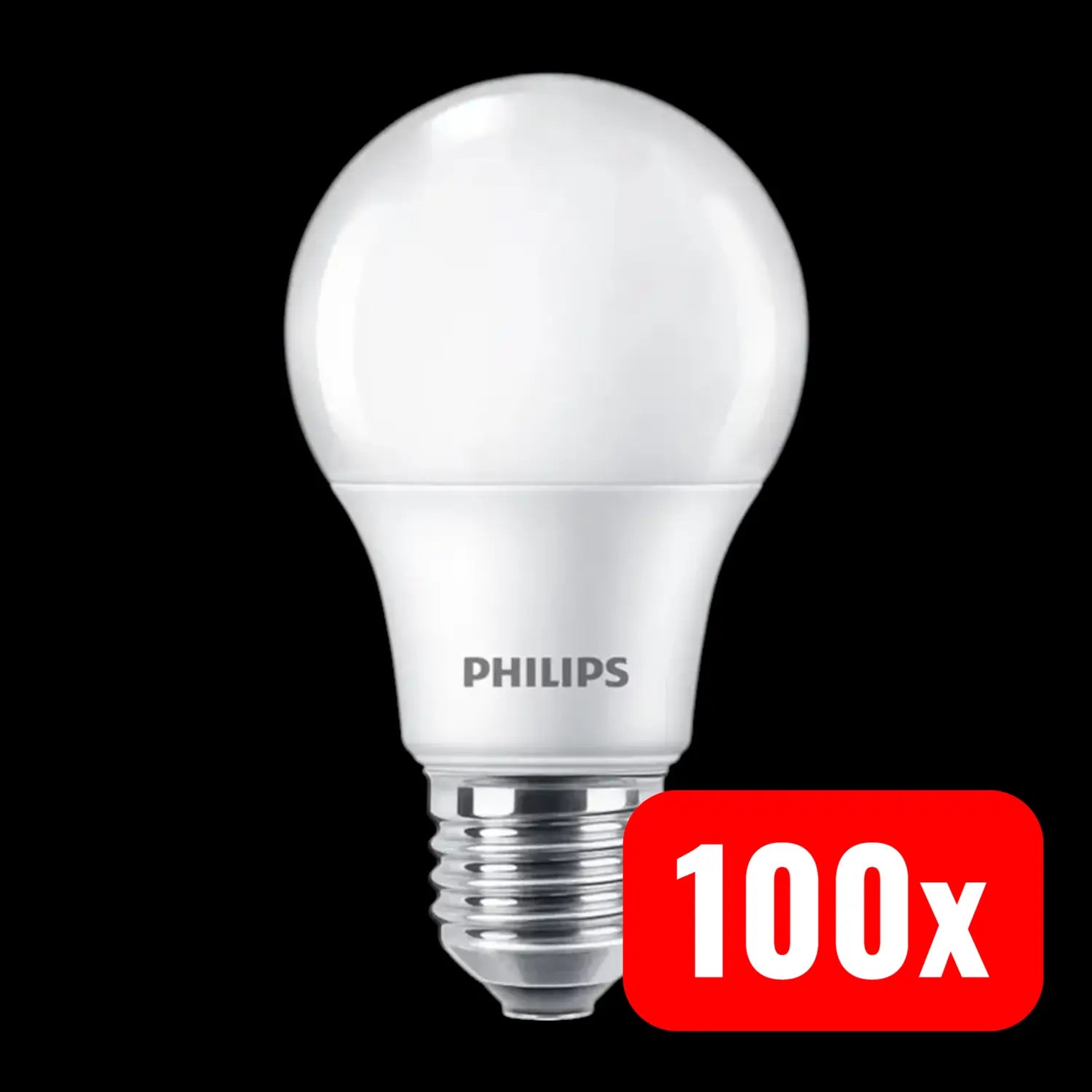 B-Ware Philips Glühlampe Leuchtmittel Led E27 Warmweiß Weiß 8 W Glühlampenform 100 Stück