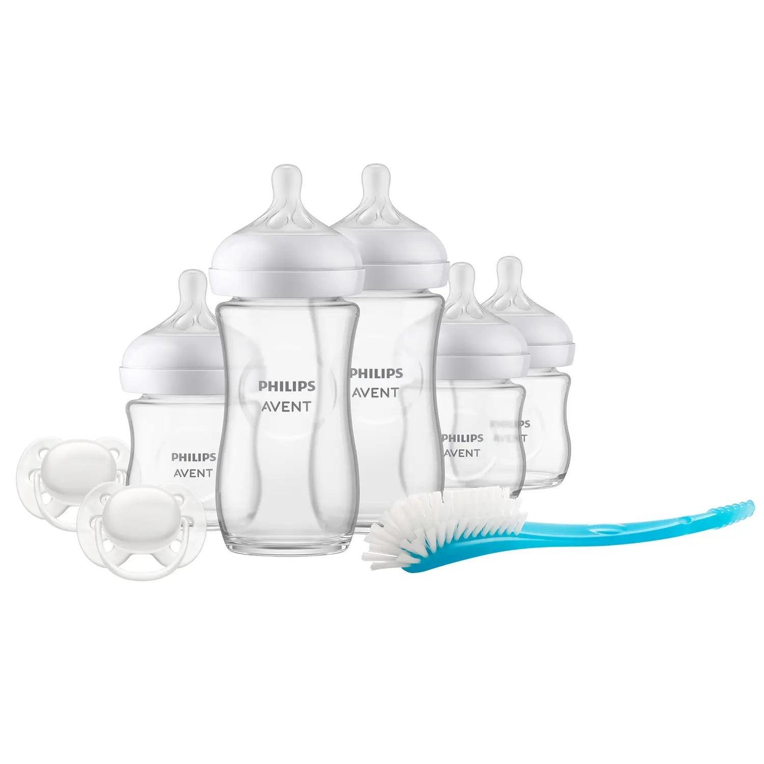 B-Ware Philips Avent Flaschen Set Babyflaschen Starterset Glas Stillen Sauger Schnuller