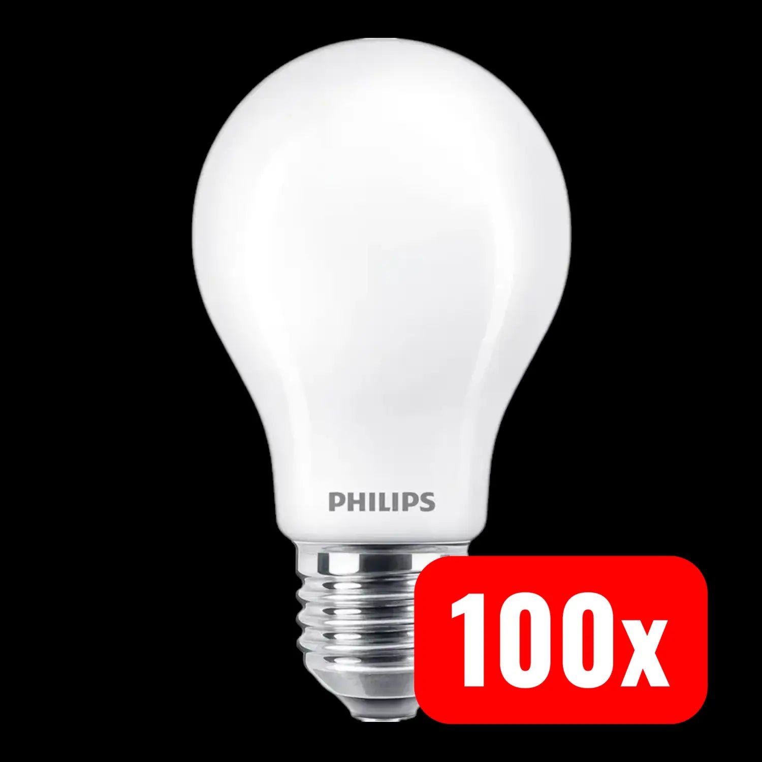 B-Ware Philips Led Lampe Glühbirne E27 Warmweiß Matt A60 Core Pro 7 W 2700 K 100 Stück