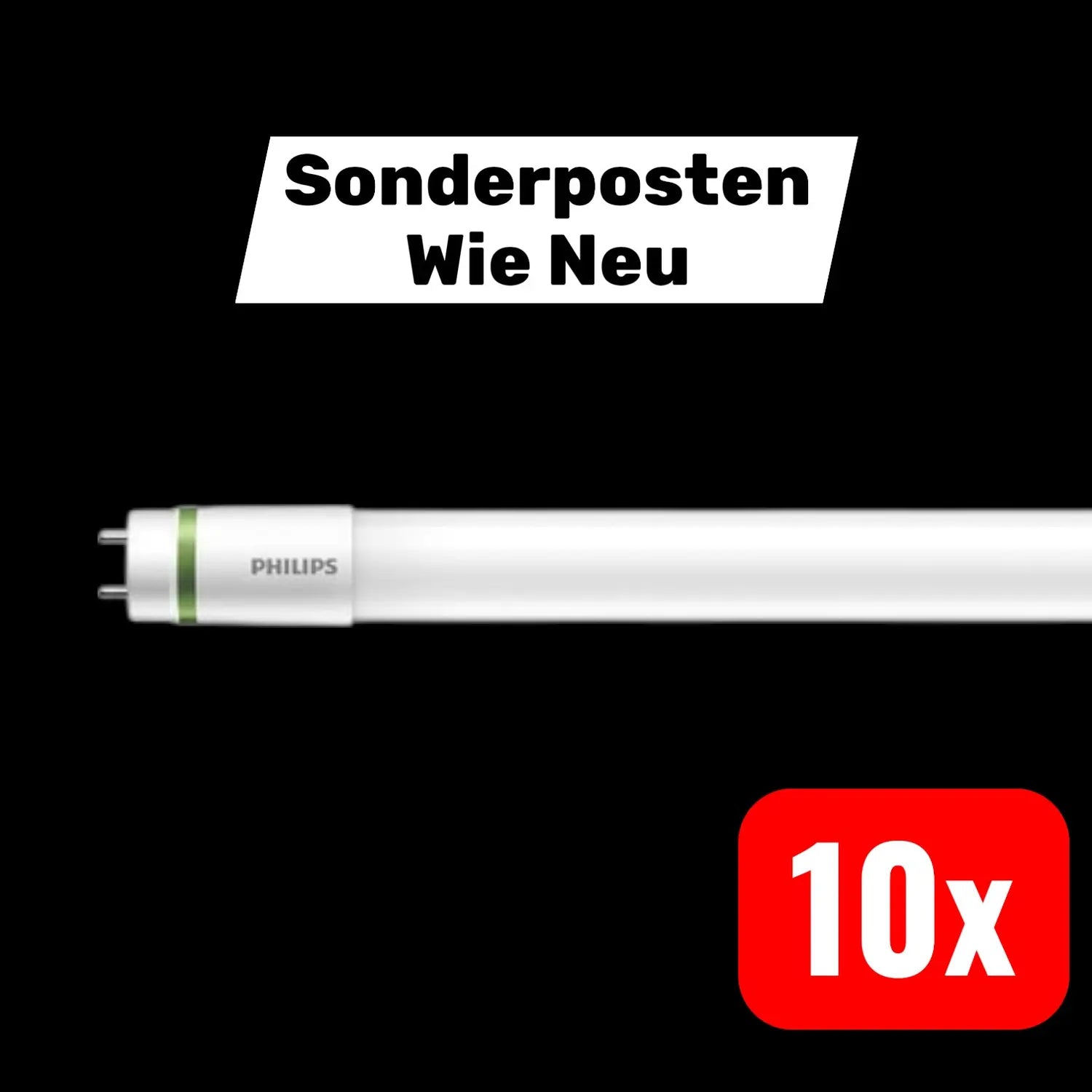 B-Ware Philips Led G13 Röhrenform T8 Kvg 11.9 W Neutralweiß Beleuchtung 10 Stück