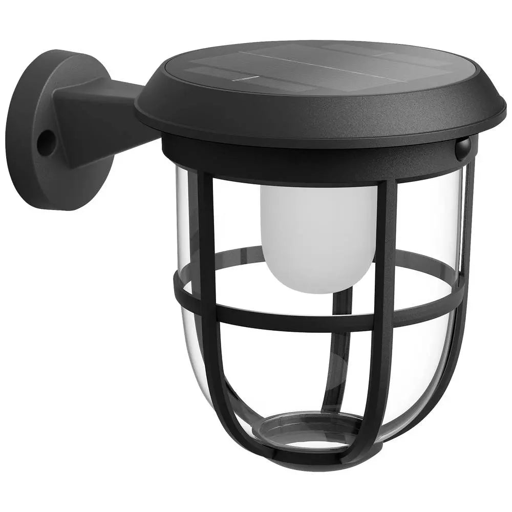 B-Ware Philips Solar Außenwandleuchte Wandleuchte Led Radii Bewegungsmelder Schwarz
